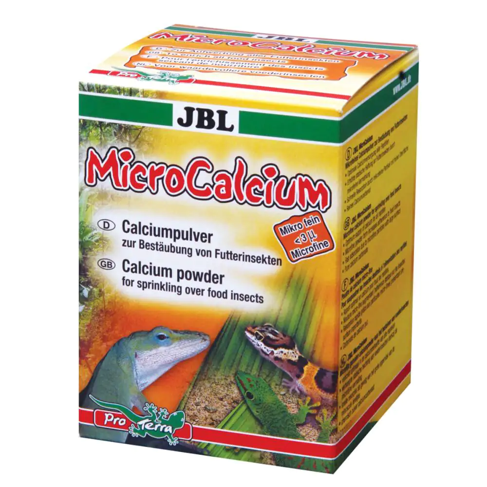JBL MicroCalcium Mineralienfutter für alle Reptilien 100 g JBL MicroCalcium Mineralienfutter für alle Reptilien 100 g