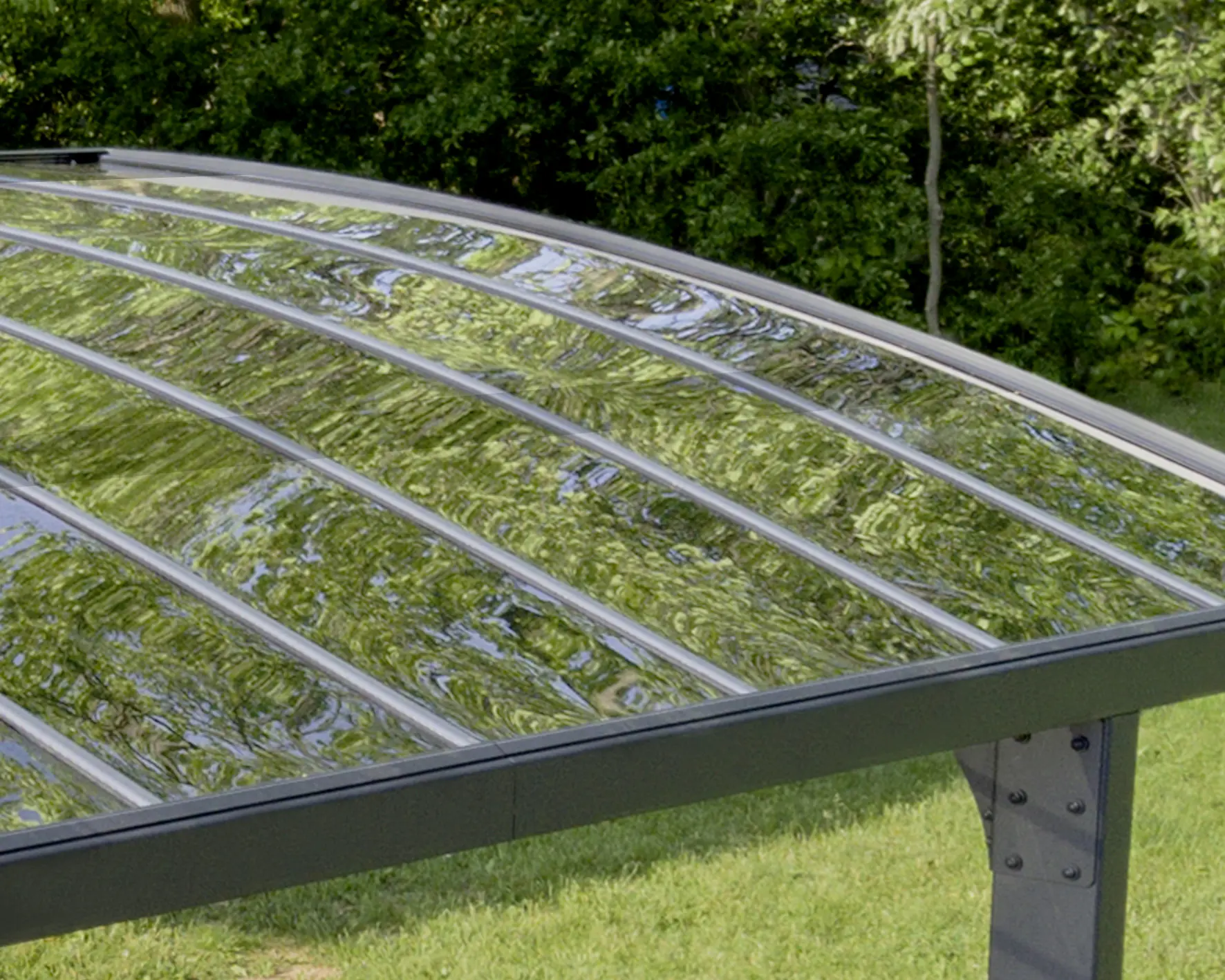 Canopia Doppel Carport Arizona Breeze  495 x 578 cm anthrazit