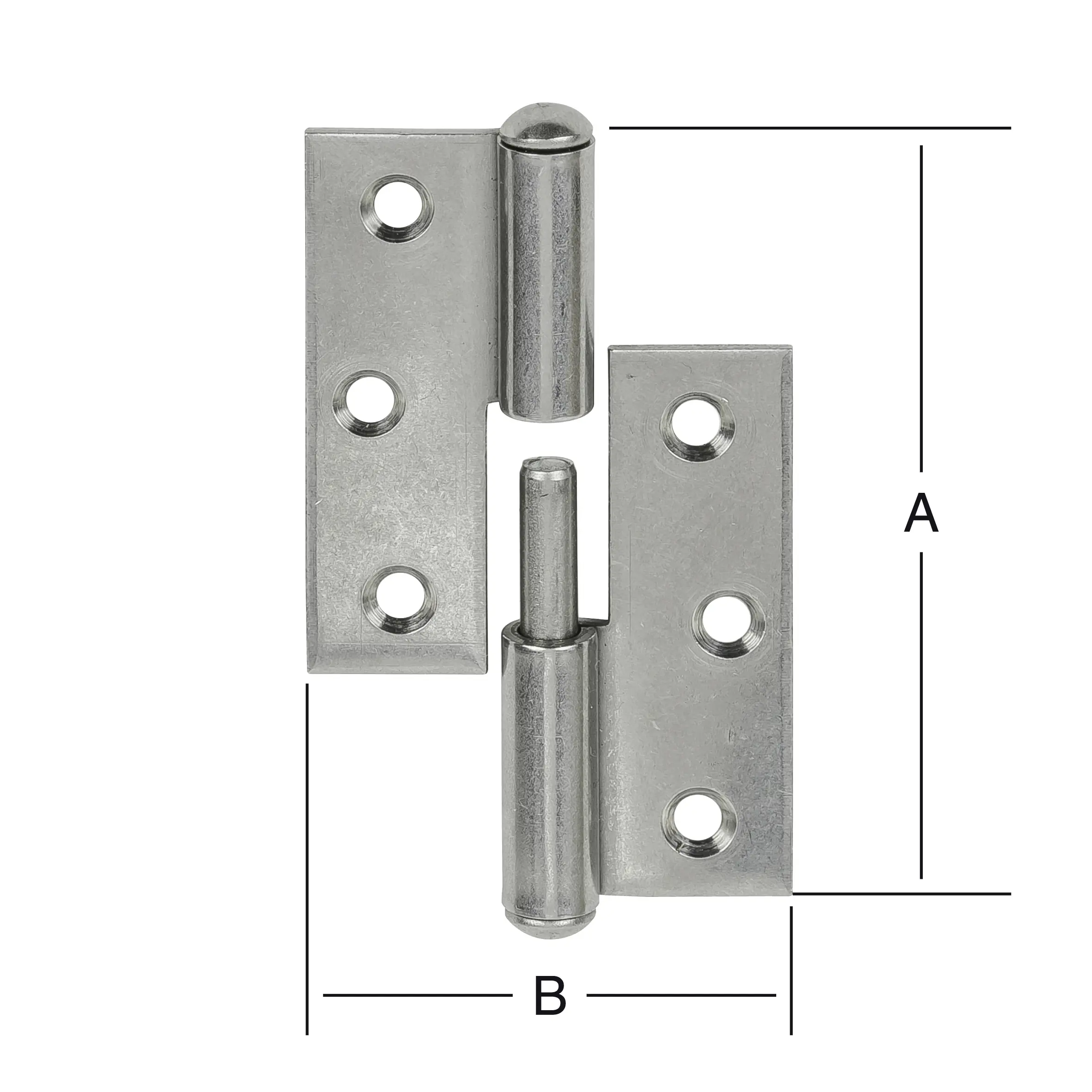 Vormann Normenscharniere 50 x 40 mm