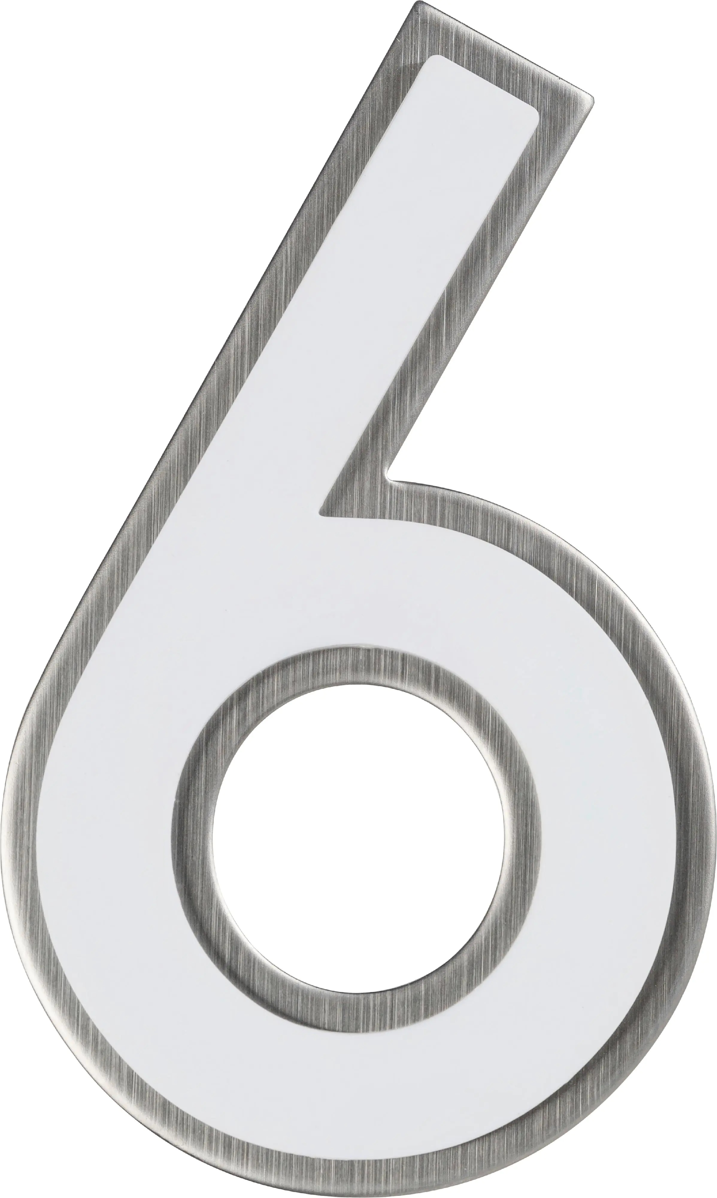 Alpertec Hausnummer 6 Nachtleuchtend