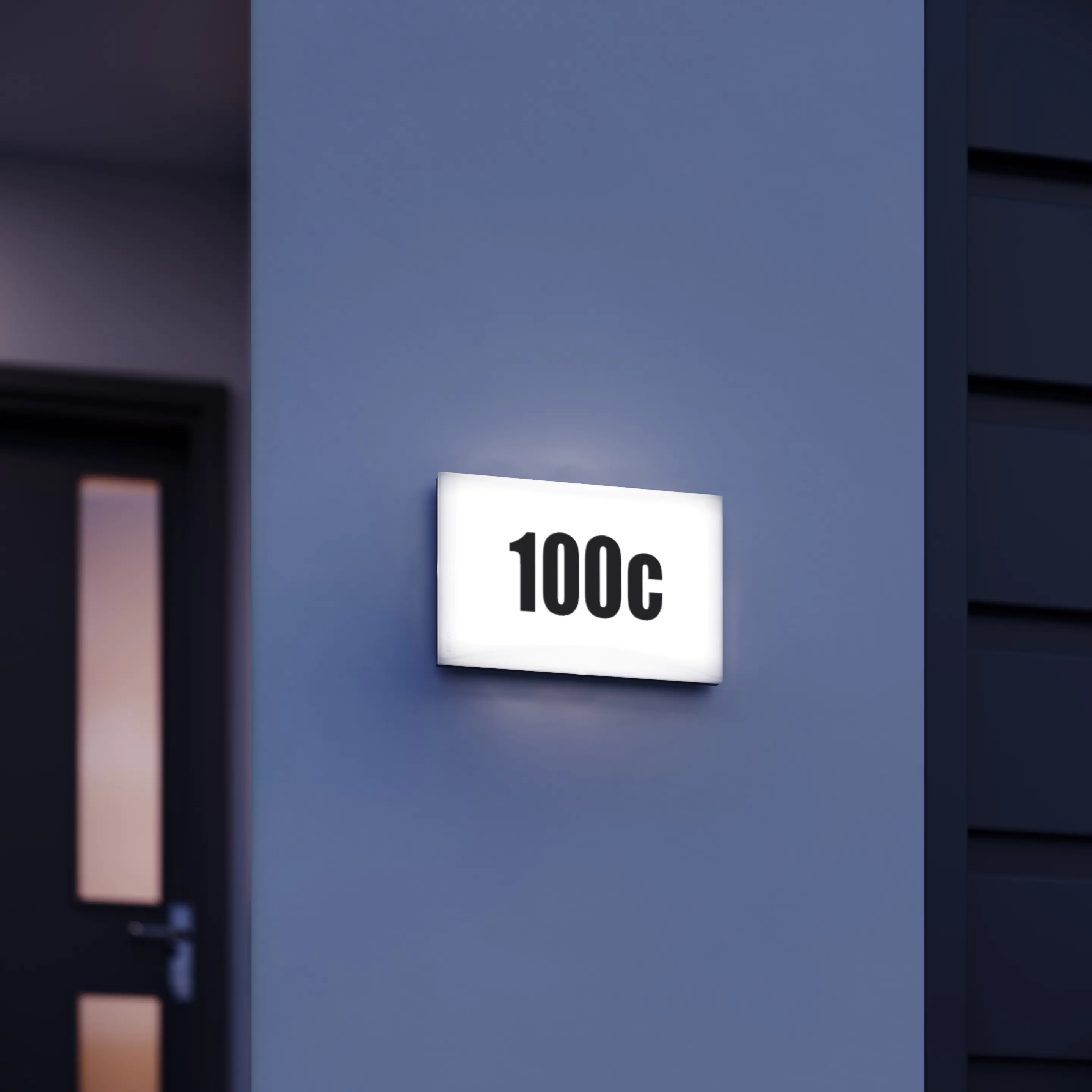 Steinel Außenleuchte LN 1 N inkl. Hausnummern mit Dämmerungssensor