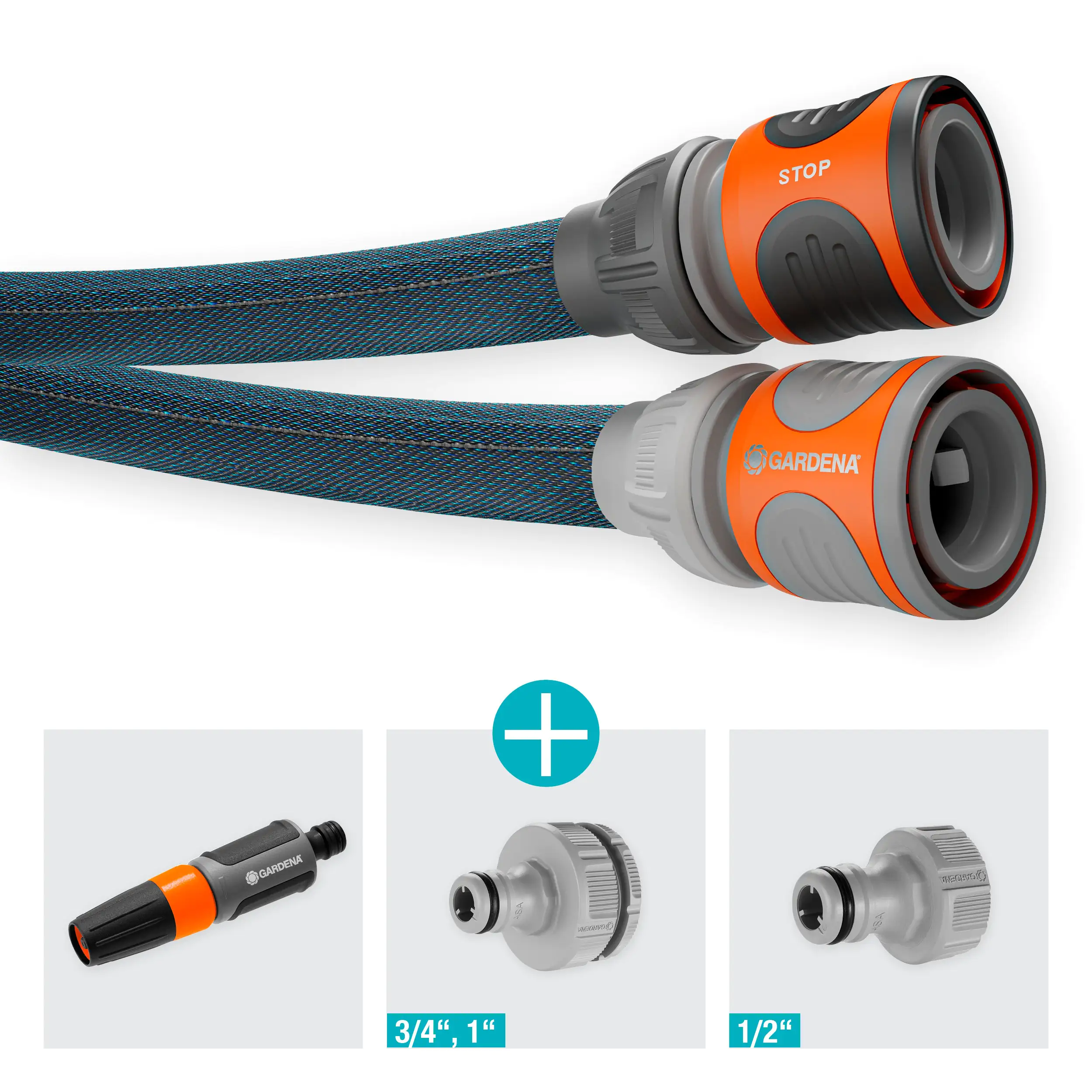 Gardena Textilschlauch Liano Xtreme, 13 mm (1/2") 25 m