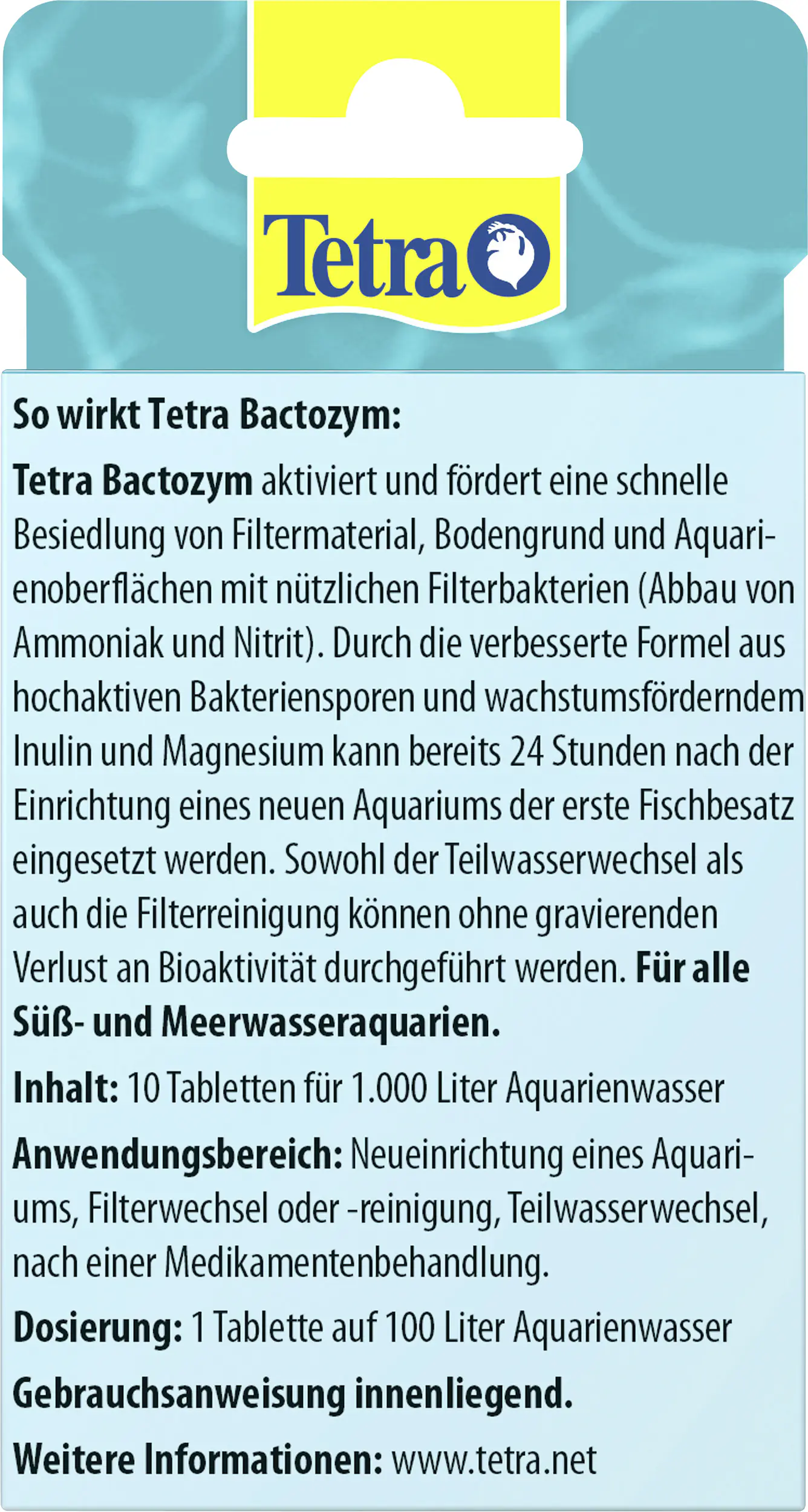 Tetra Bactozym 10 Kapseln