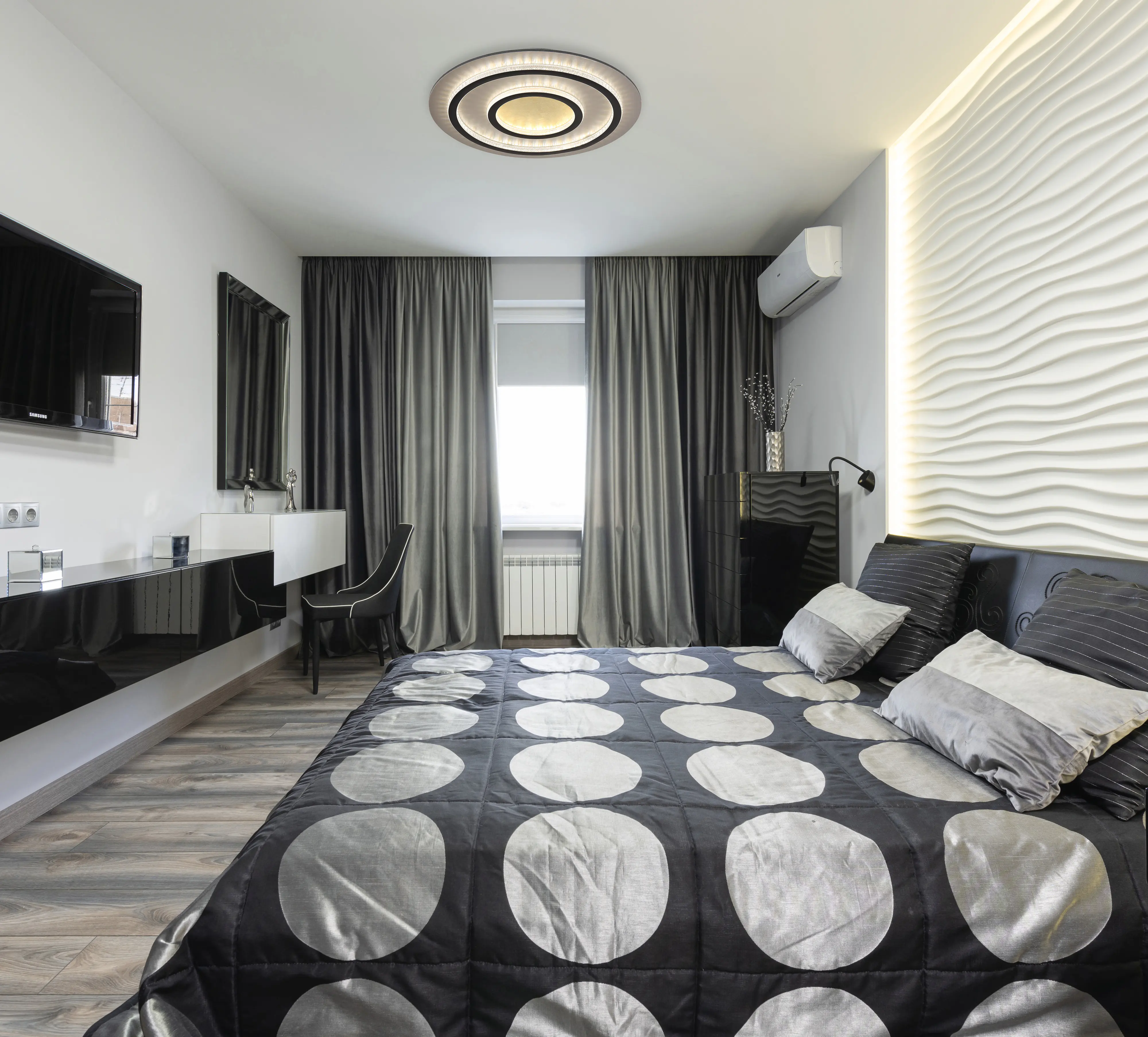 Globo Deckenleuchte Jayden 55 x 6 cm Ø x H gold CCT