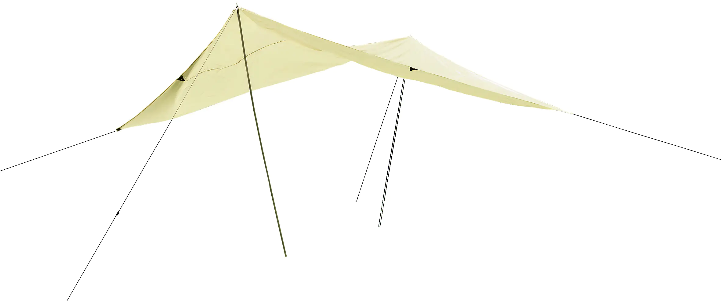 Happy People Sonnensegel sandfarben, 300 x 400 cm