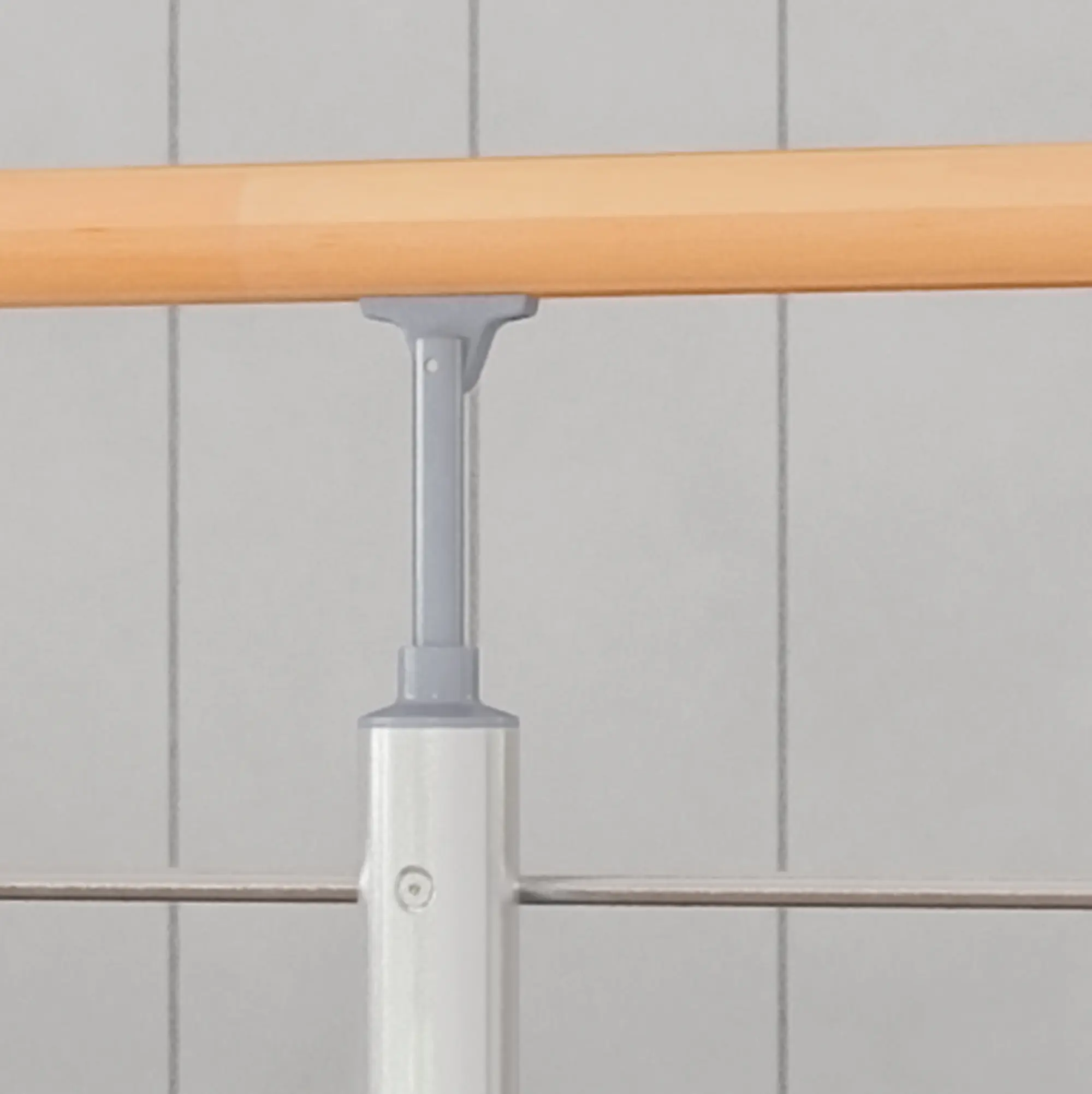DOLLE Geländerset PS 031 Aluminium mit Buchehandlauf 150 cm