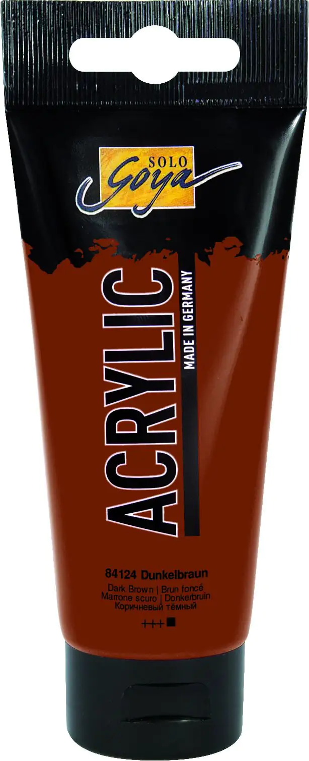 Kreul Solo Goya Acrylic Tube dunkelbraun 100 ml