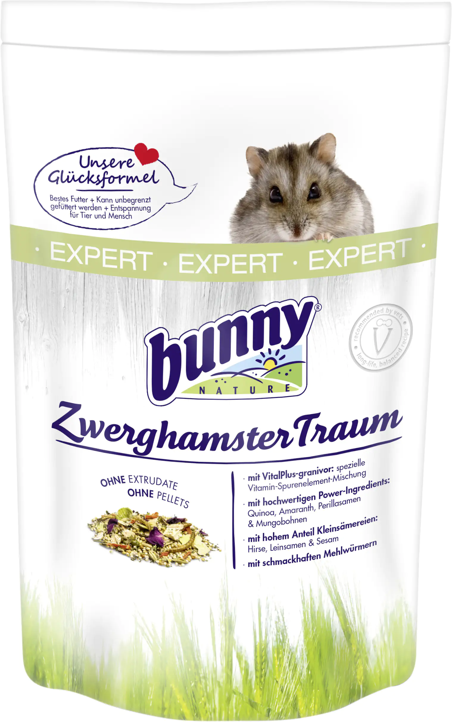 bunny ZwerghamsterTraum EXPERT 500g für Zwerghamster