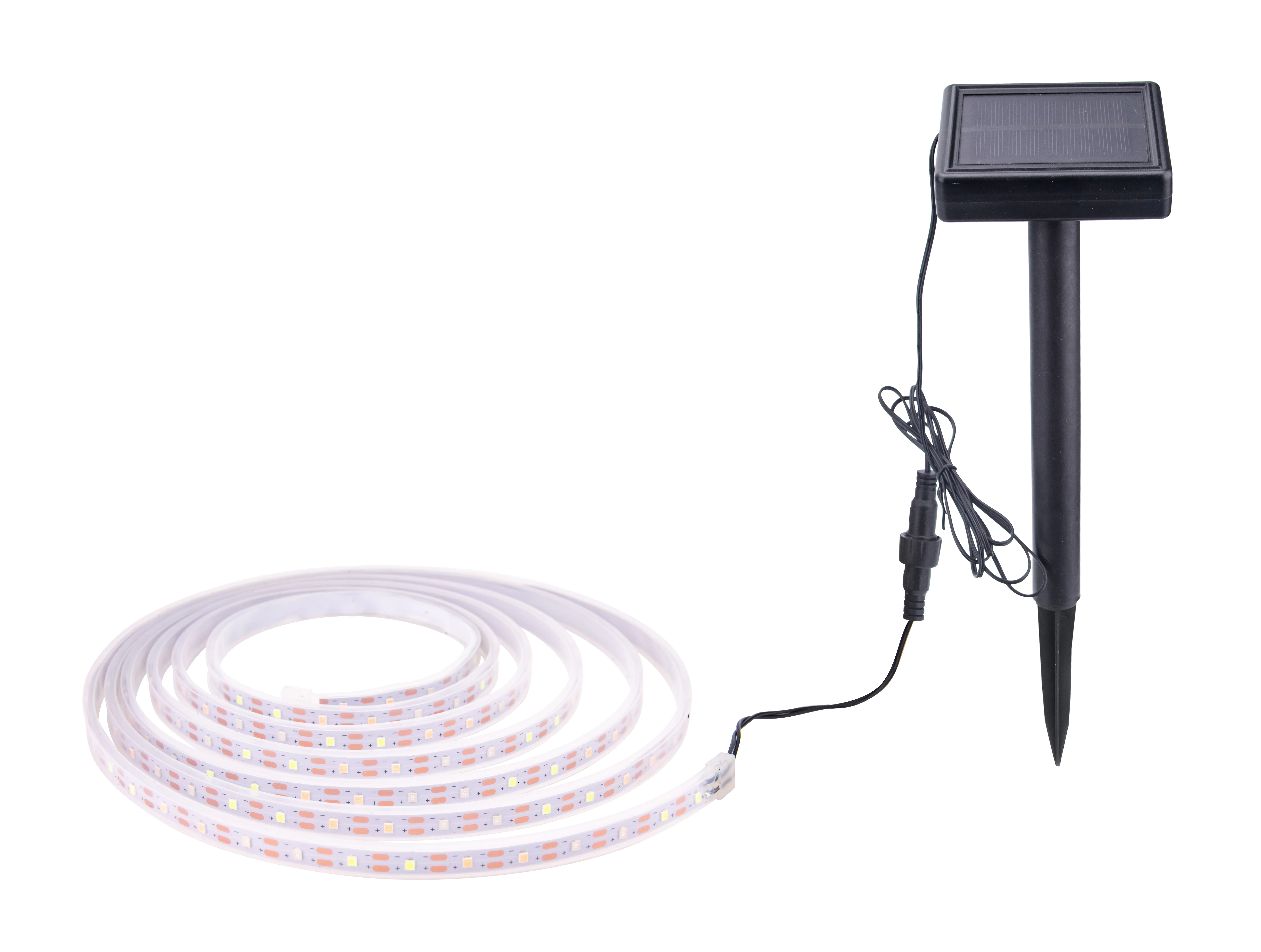 Trendline LED Solar-Stripe 3m RGB mit Erdspieß