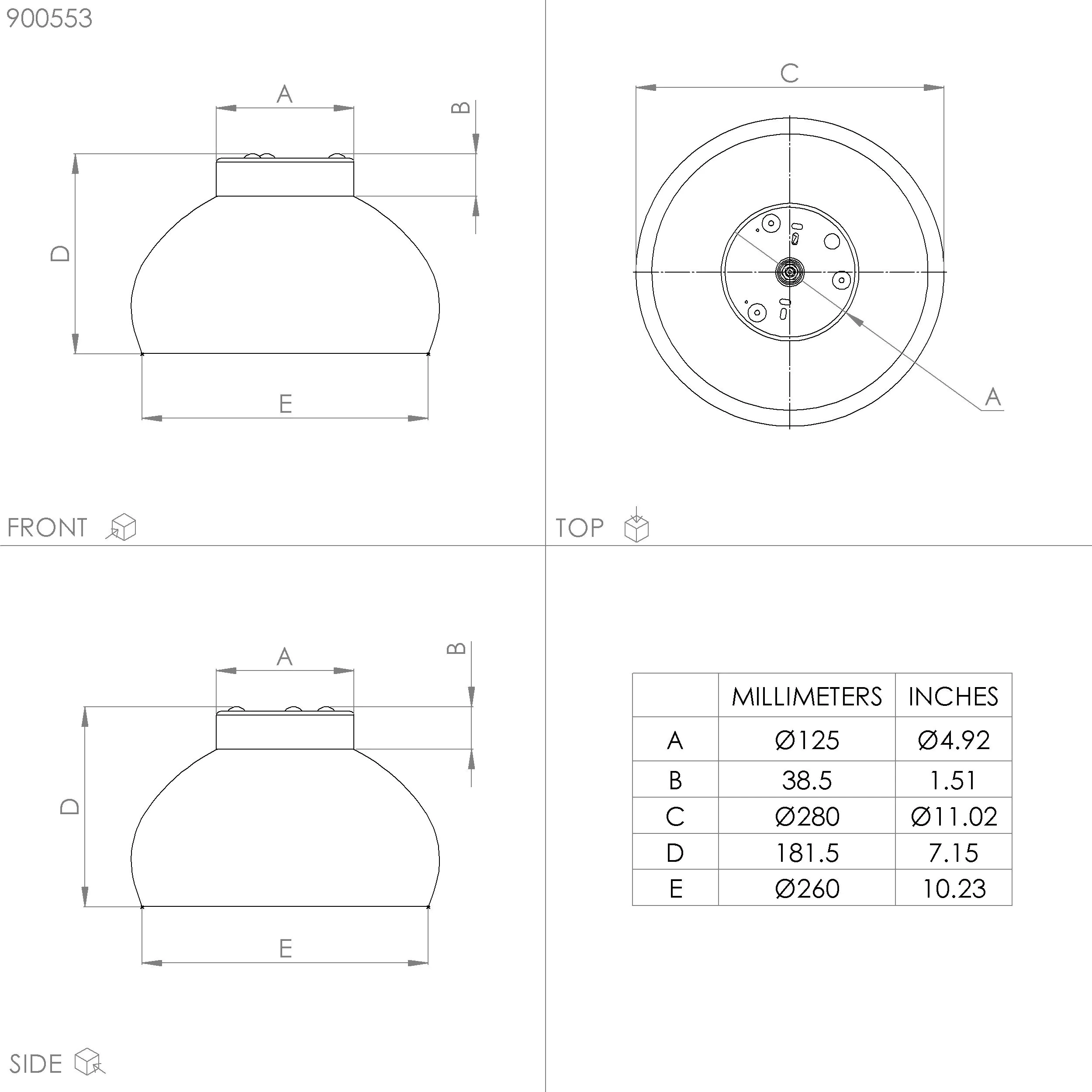 Eglo Deckenleuchte Mogano 2 schwarz Ø 28 cm