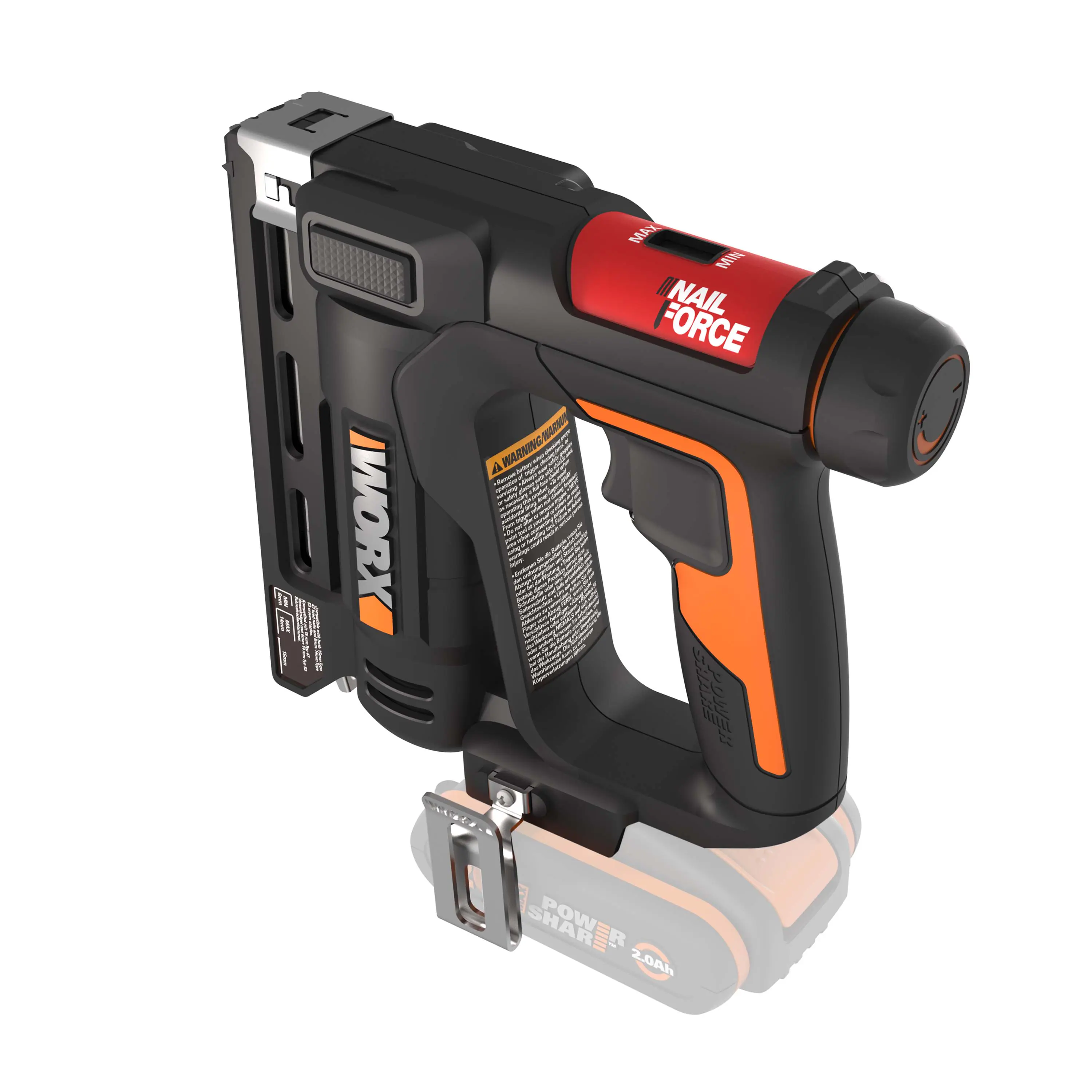 Worx Akku-Nagler & Tacker Nailforce WX843.9 20 V Solo Worx Akku-Nagler & Tacker Nailforce WX843.9 20 V Solo