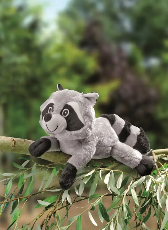 Glorex Kuscheltier Waschbär Luki 39 cm zum Selberstopfen