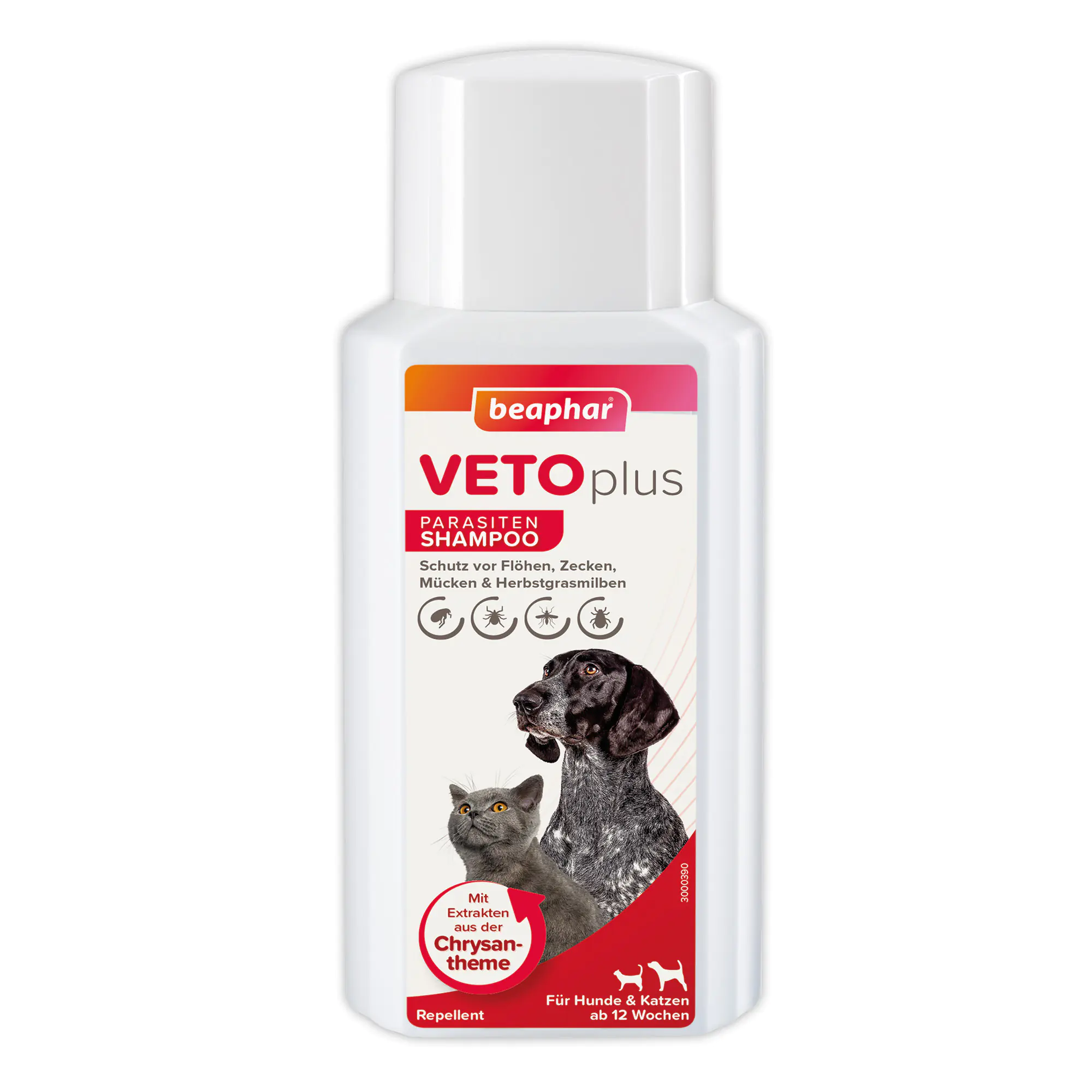 Beaphar Shampoo Parasiten VETOplus für Hunde und Katzen 200 ml