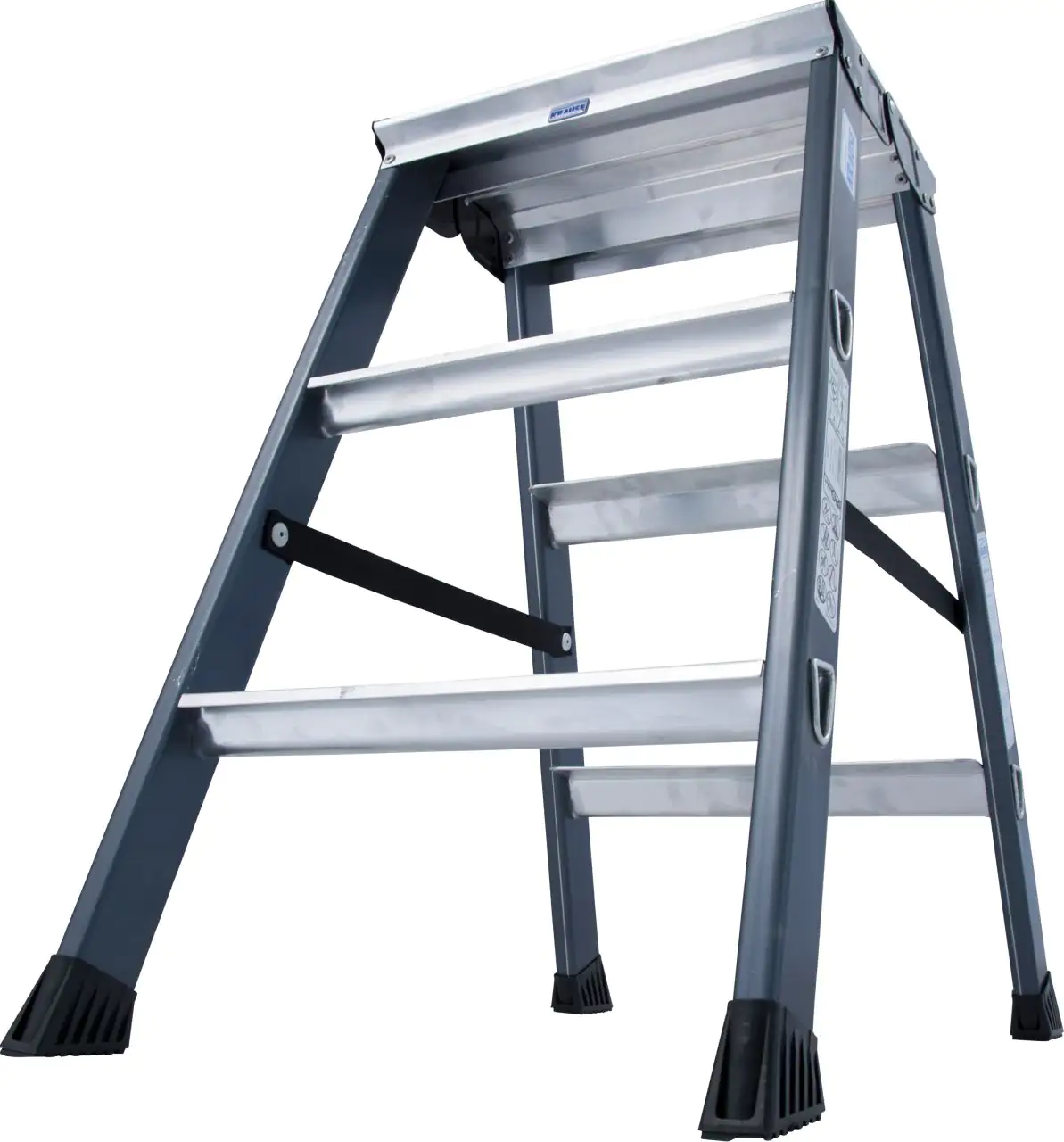 Krause Aluminium-Doppelleiter MONTO SePro 2,20 m