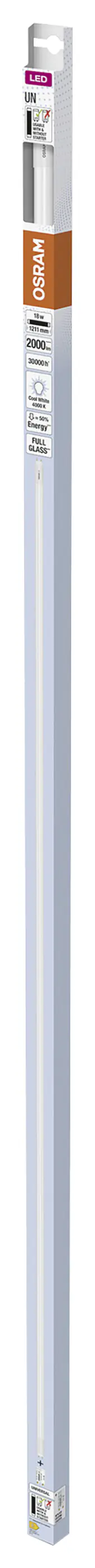 Osram LED Röhre T8 1,2 m G13 18 W neutralweiß