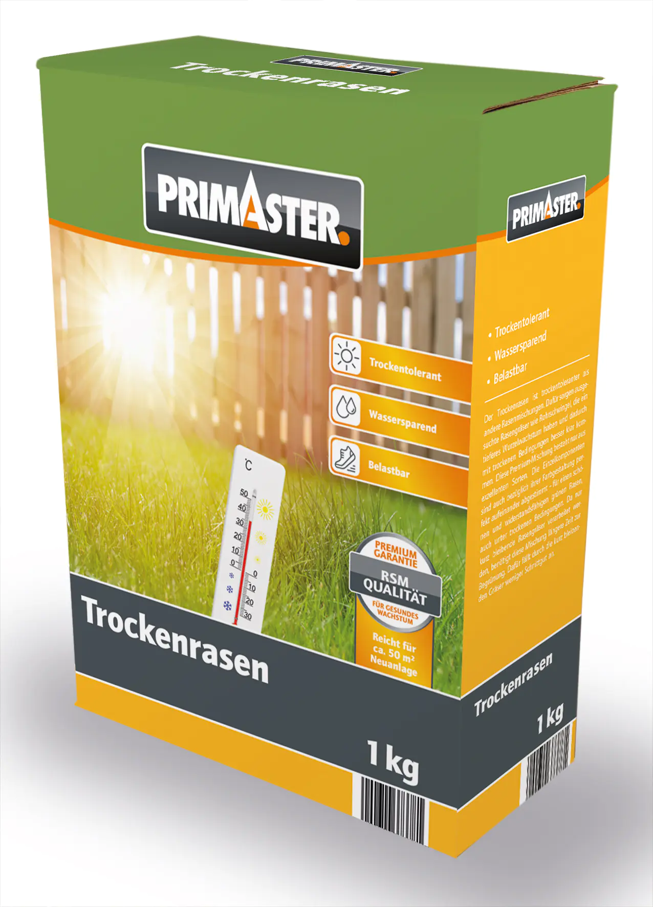 Primaster Trockenrasen 1 kg für ca. 50 m² Primaster Trockenrasen 1 kg für ca. 50 m²