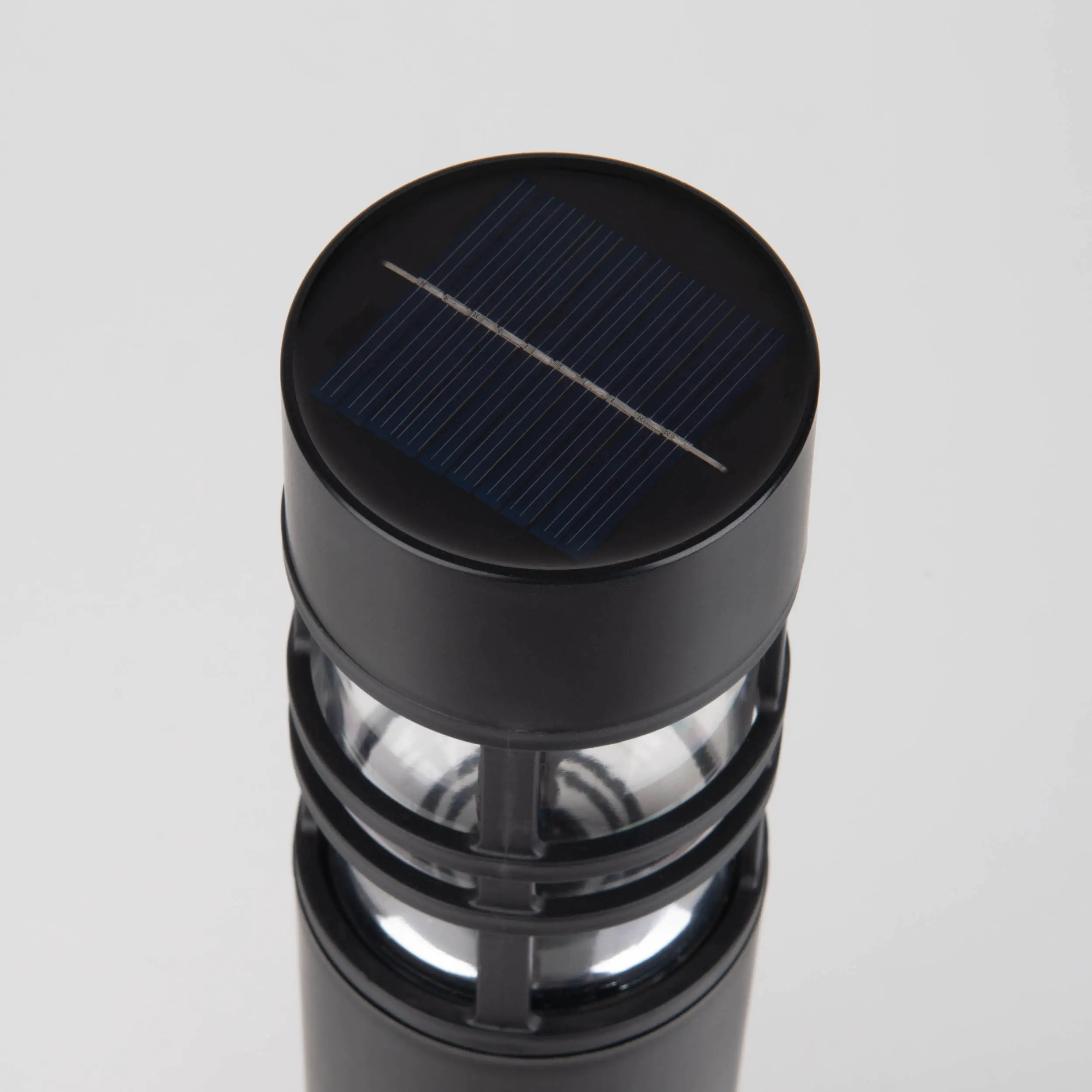 Light & More LED Solarleuchte Erdspieß mit Dämmerungssensor schwarz