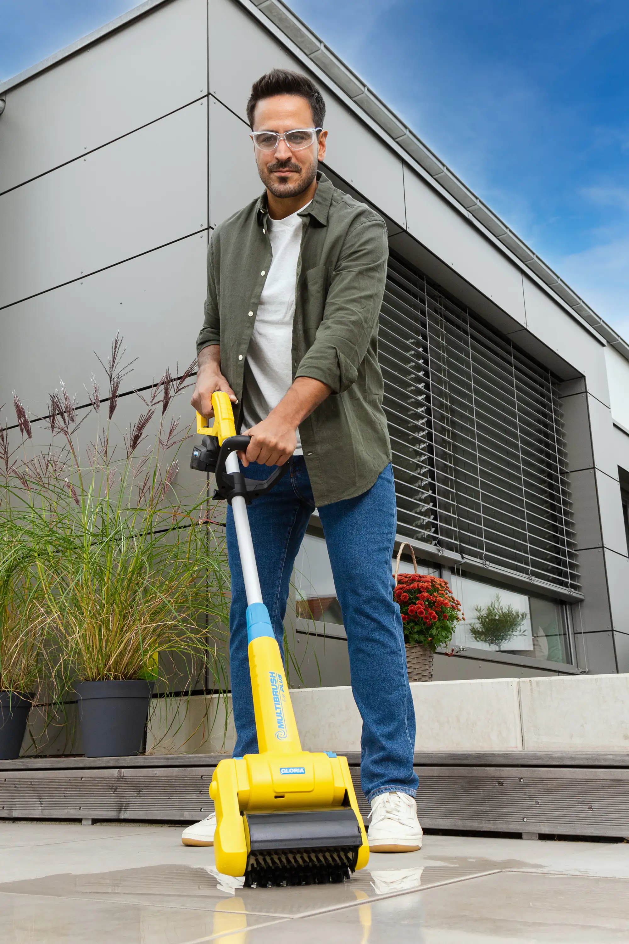 Gloria Oberflächenbürste Multibrush Li-on Plus 18 V