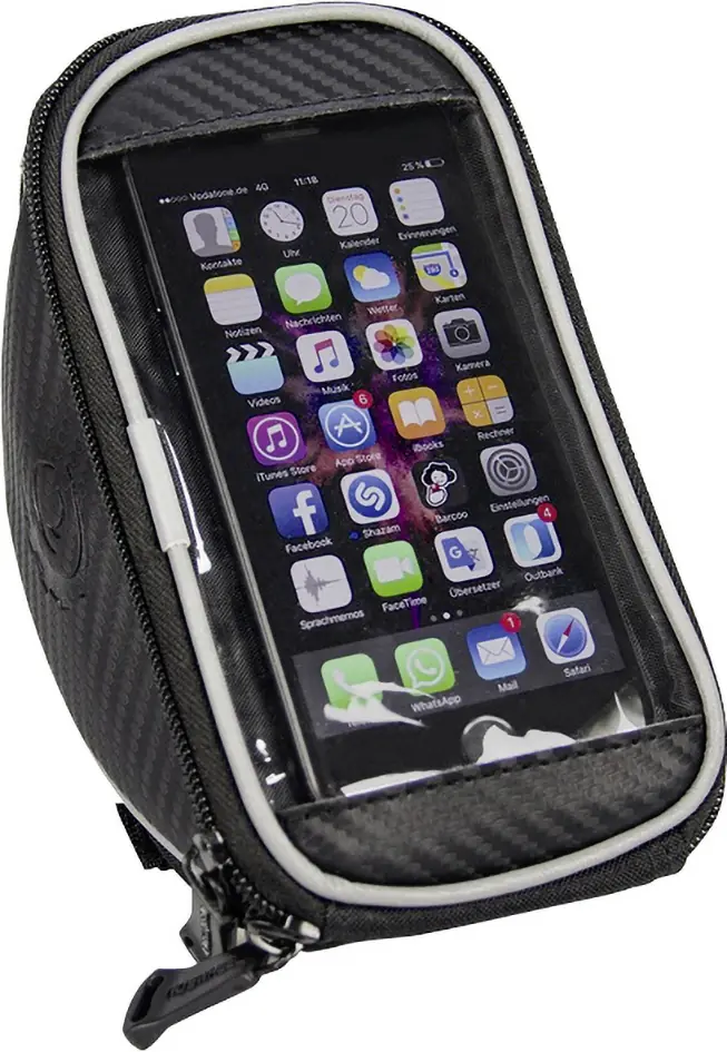 Fischer Fahrrad-Lenkertasche mit Smartphonefach L/XL