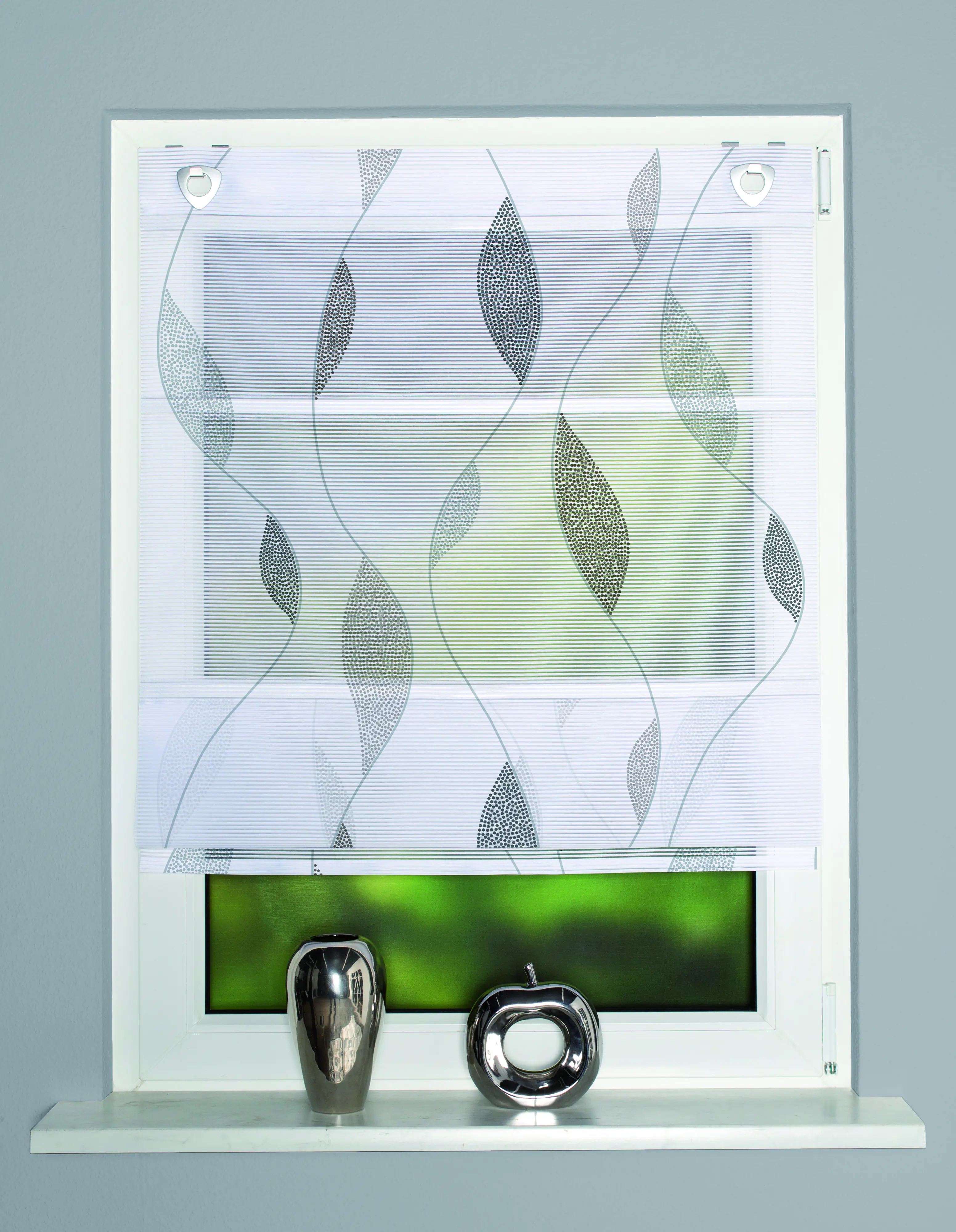 Magnetrollo Bambus Paolo stein 130 x 45 cm