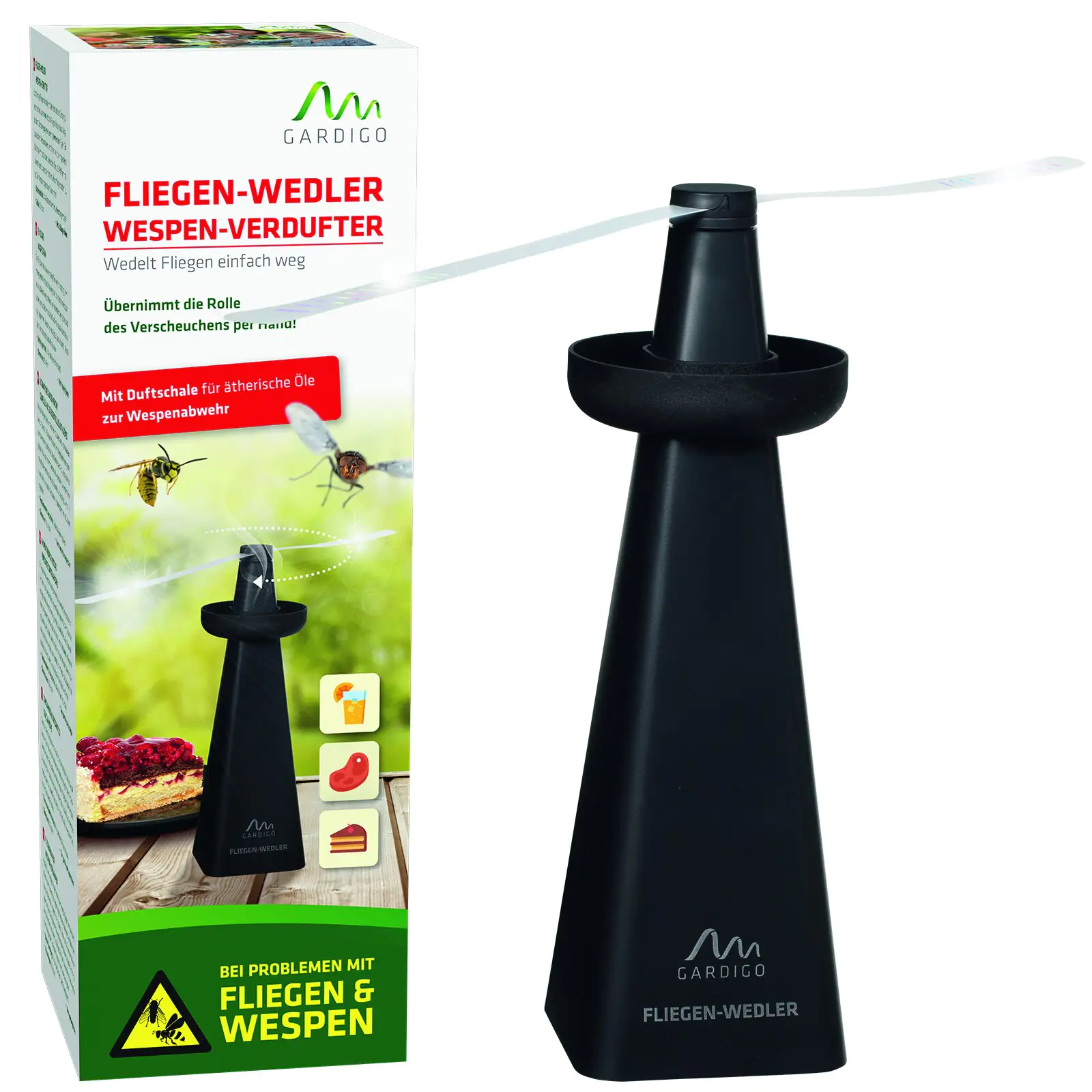 Gardigo Fliegen Wedler / Wespen-Verdufter mit Aufhänge-Haken Gardigo Fliegen Wedler / Wespen-Verdufter mit Aufhänge-Haken