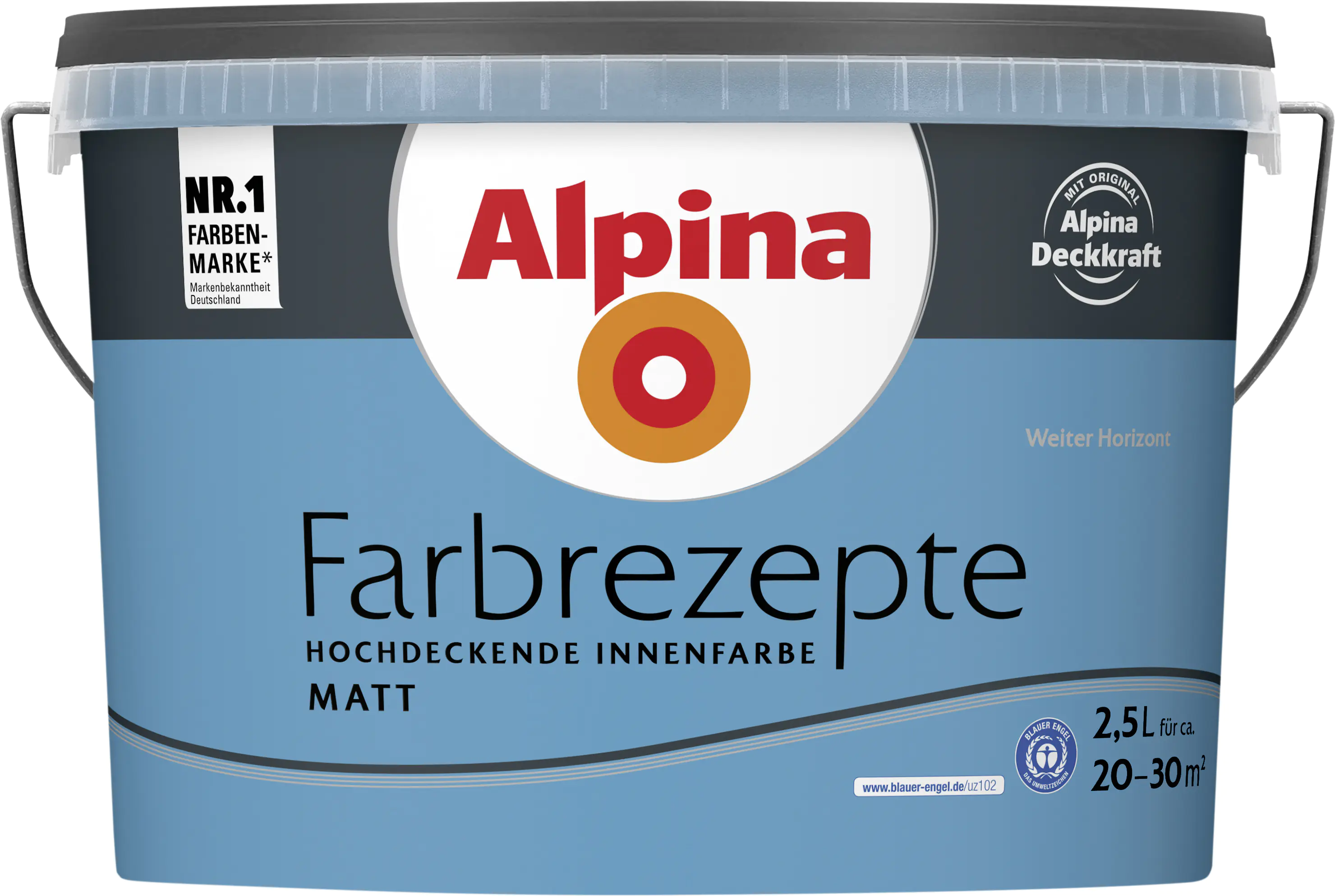 Alpina Farbrezepte Weiter Horizont matt 2,5 L
