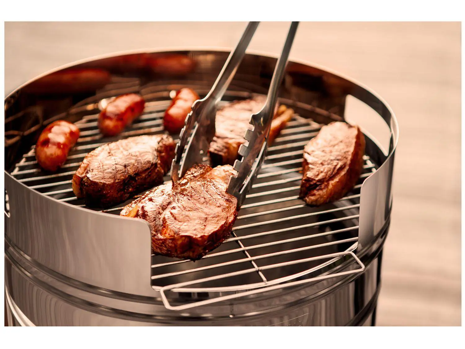 Tramontina Grillfass Cerveja, 41cm Ø, H: 75,5cm, Edelstahl