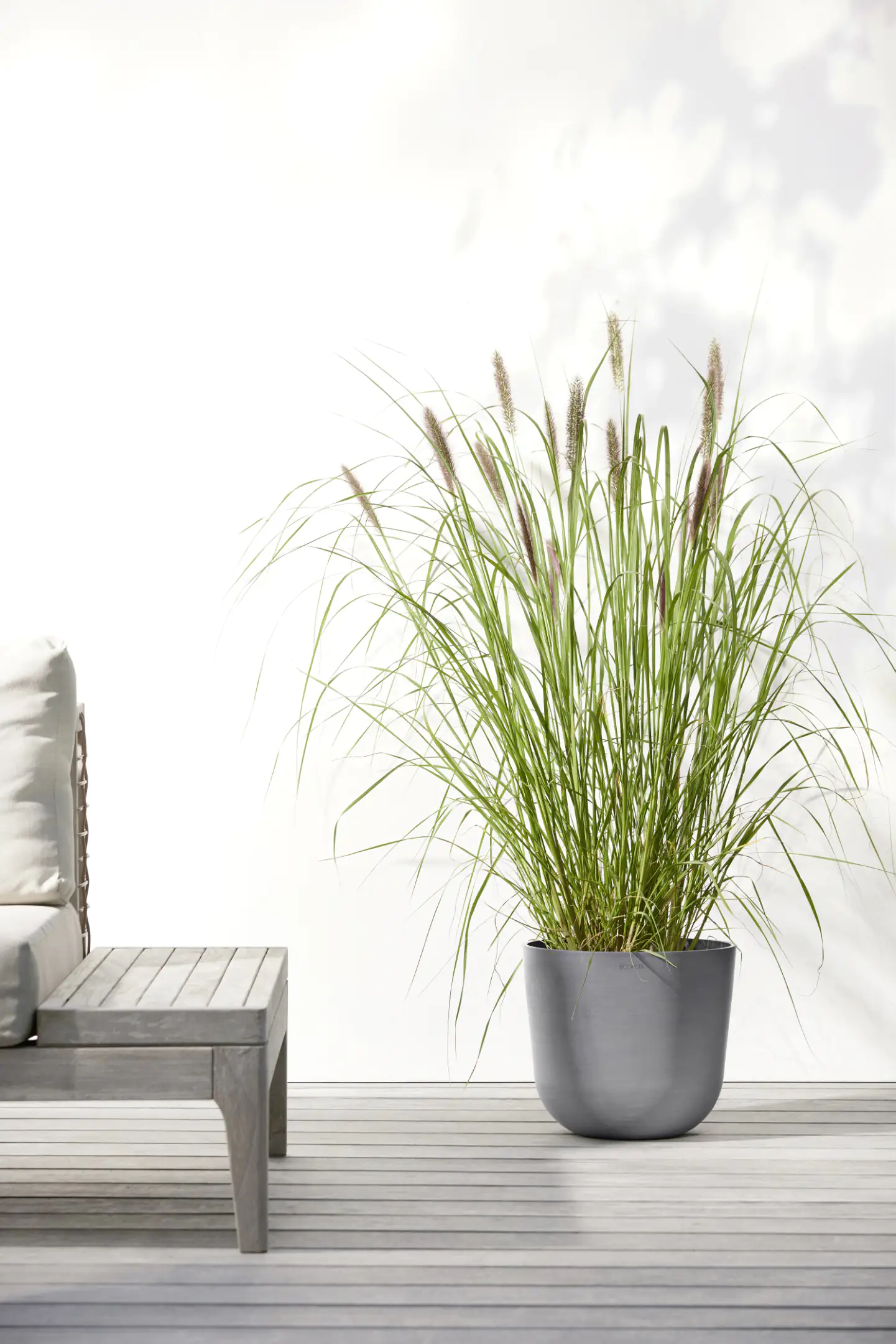 Ecopots Pflanztopf Oslo Ø 25 x 21,8 cm grau Ecopots Pflanztopf Oslo Ø 25 x 21,8 cm grau