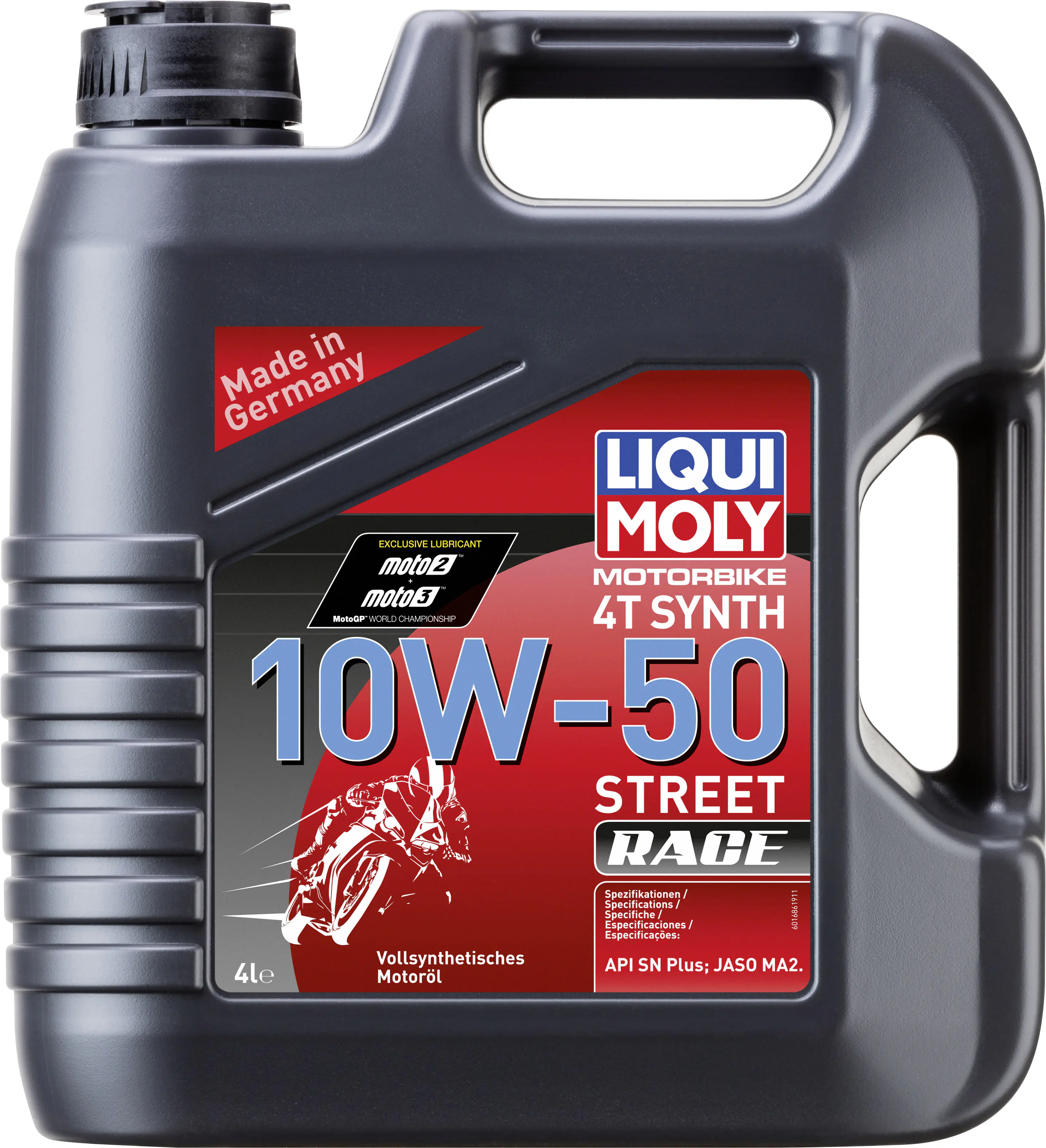 Liqui Moly 4-Takt Motoröl 4T Synth 10W-50 Street Race 4 L