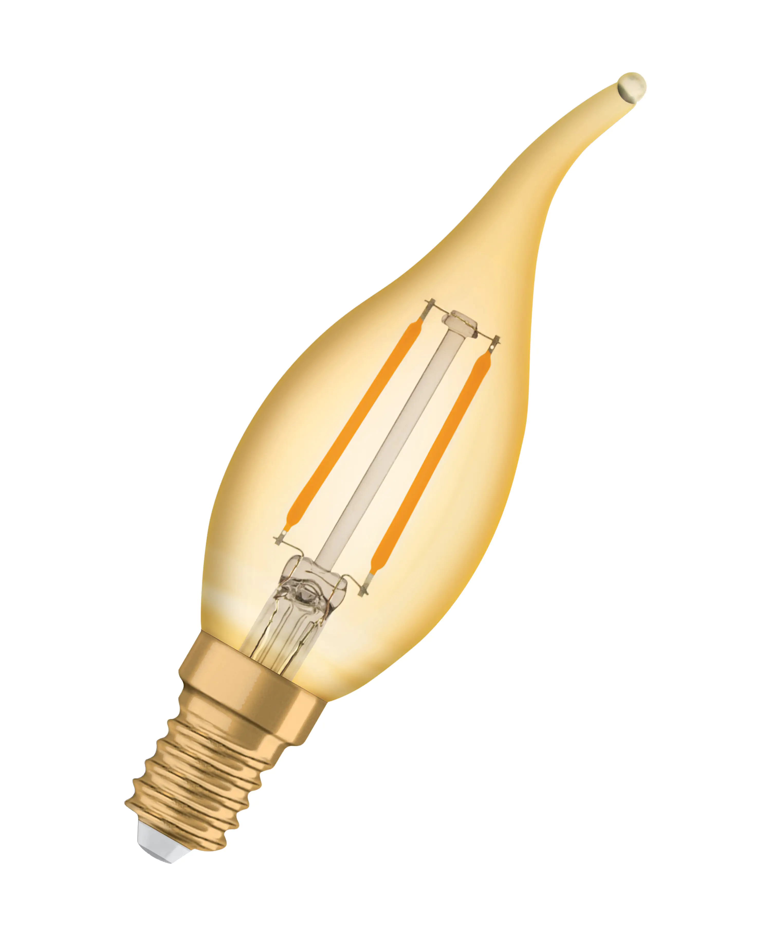 Osram LED Kerzenlampe Vintage E14 1,5 W warmweiß amber
