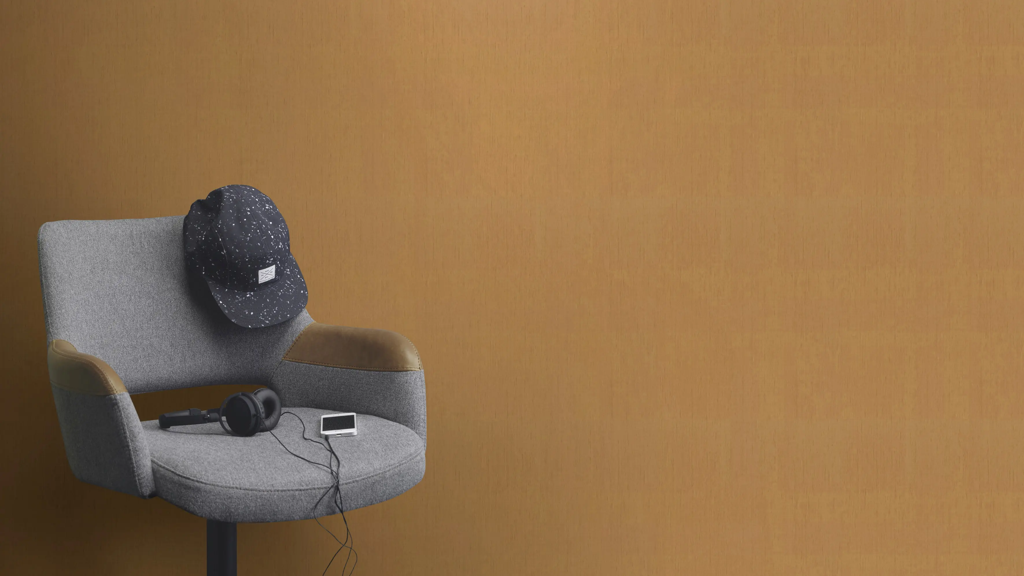 Rasch Vliestapete 746099 Orange-Braunorange Uni 10,05 m x 0,53 m