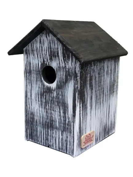 Nistkasten mit 3 cm Einflugloch und Reinigungsklappe braun 18 x 17,5 x 25 cm Nistkasten mit 3 cm Einflugloch und Reinigungsklappe braun 18 x 17,5 x 25 cm
