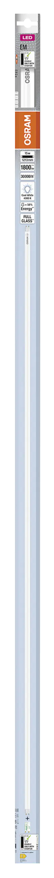 Osram LED Röhre T8 1,2 m G13 15 W neutralweiß Osram LED Röhre T8 1,2 m G13 15 W neutralweiß