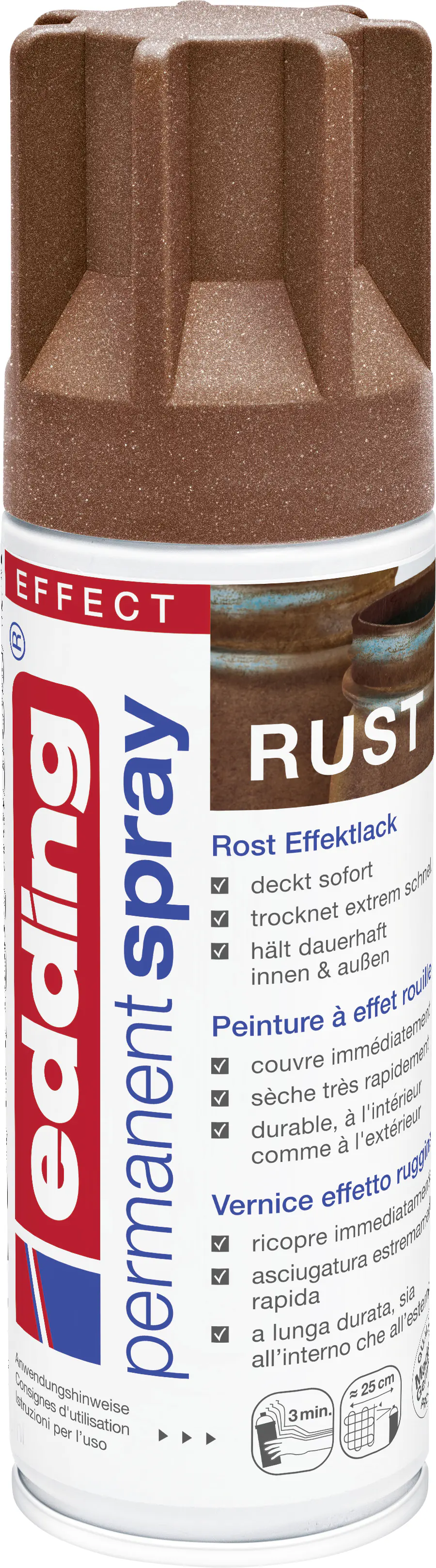 Edding 5200 Permanentspray 200 ml Rost Effekt