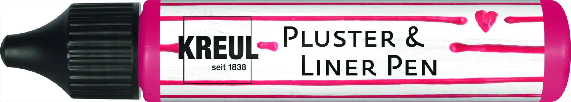 Kreul PicTixx Pluster & LinerPen rubinrot 29 ml