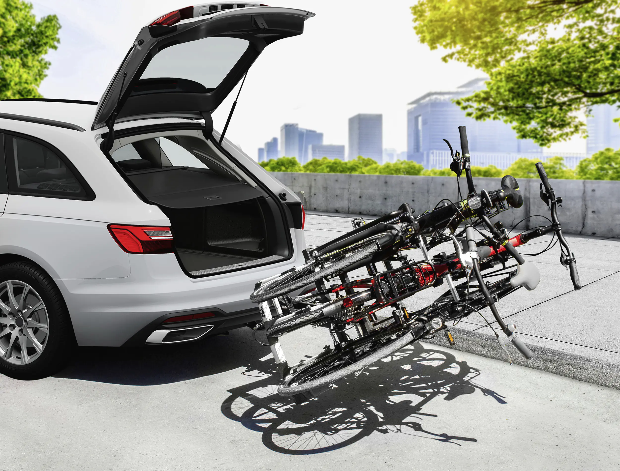 EUFAB Fahrradträger ProBC3 für 3 Fahrräder komplett vormontiert EUFAB Fahrradträger ProBC3 für 3 Fahrräder komplett vormontiert