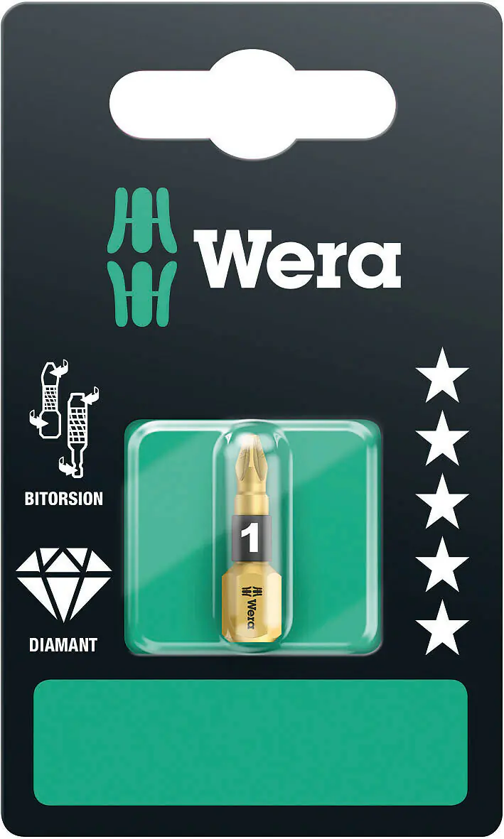 Wera Bit 855/1 BDC SB PZ 1 mm