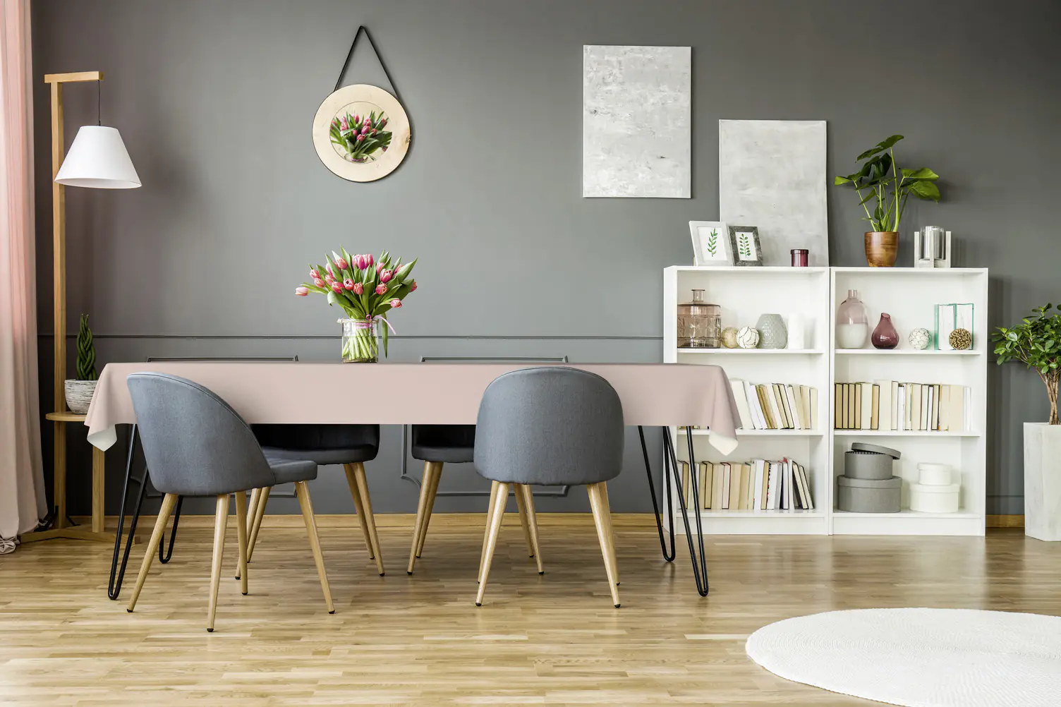 d-c-fix Tischdecke pfirsich 150 x 220 cm