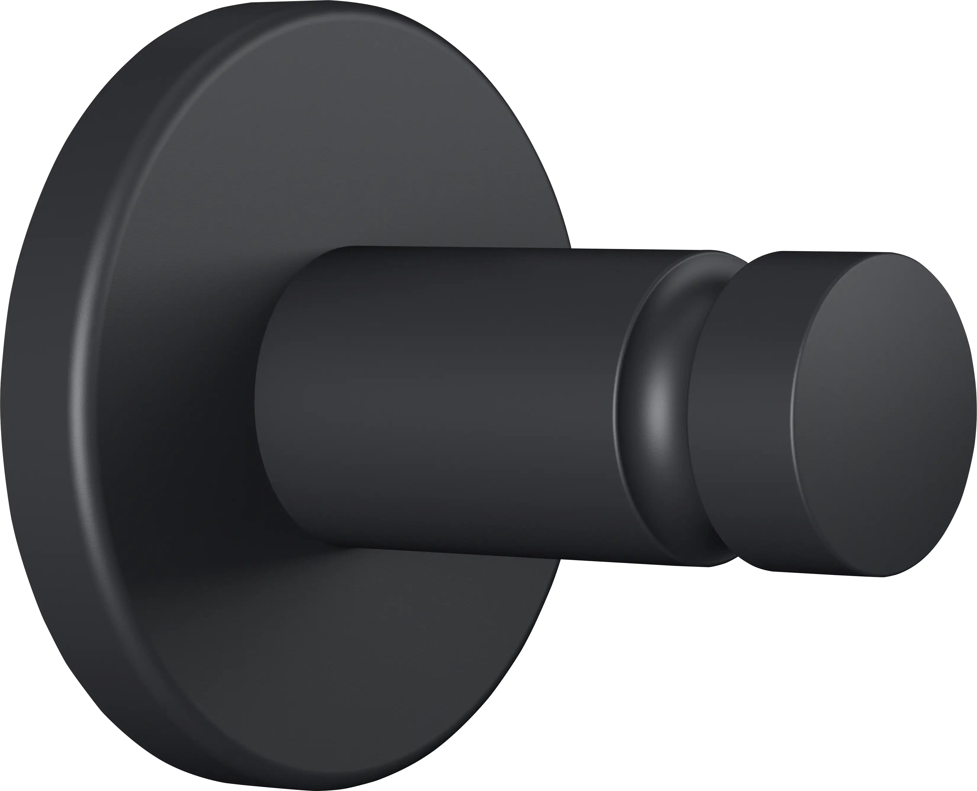 Tesa Handtuchhaken MOON  schwarz zum Kleben Tesa Handtuchhaken MOON  schwarz zum Kleben