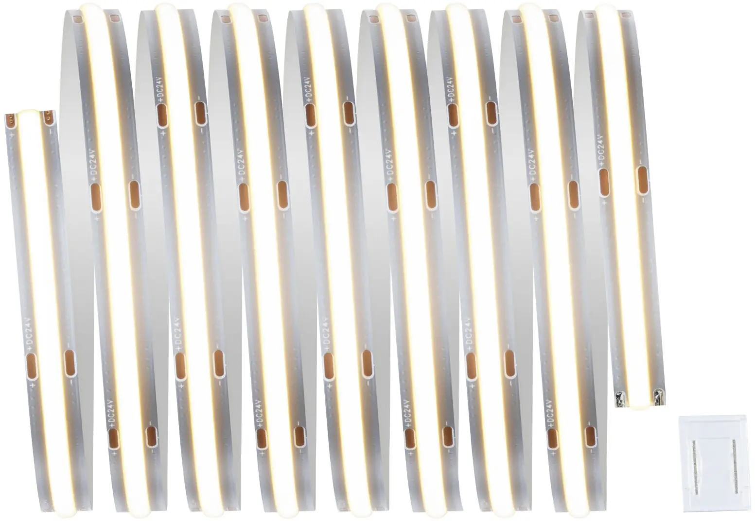 Paulmann MaxLED 1000 Stripe 2,5 m warmweiß Full-Line COB silber
