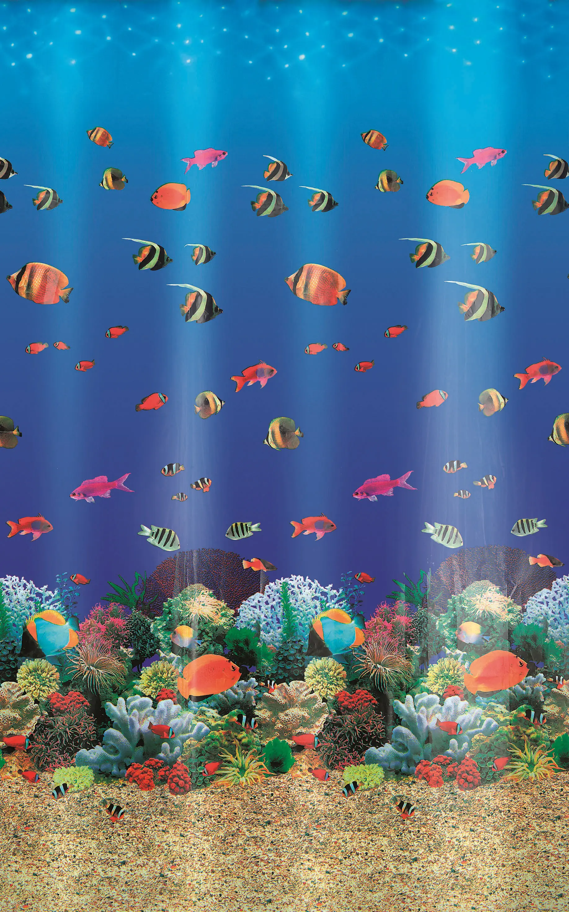 Kleine Wolke Duschvorhang Malediven multicolor, 180 x 200 cm