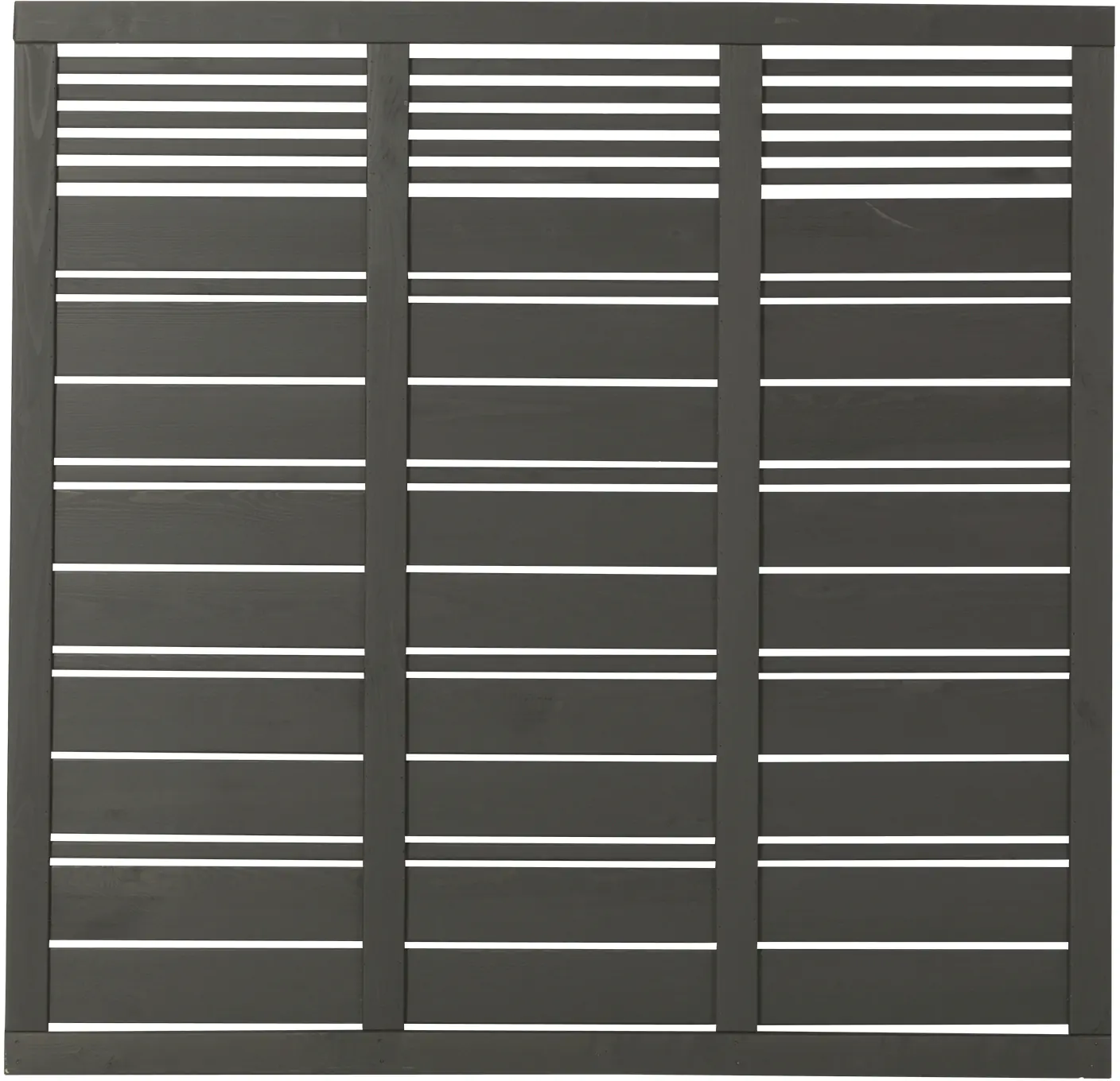 Plus Zaun Silence 176 x 170 cm umbragrau fungizidbehandelt