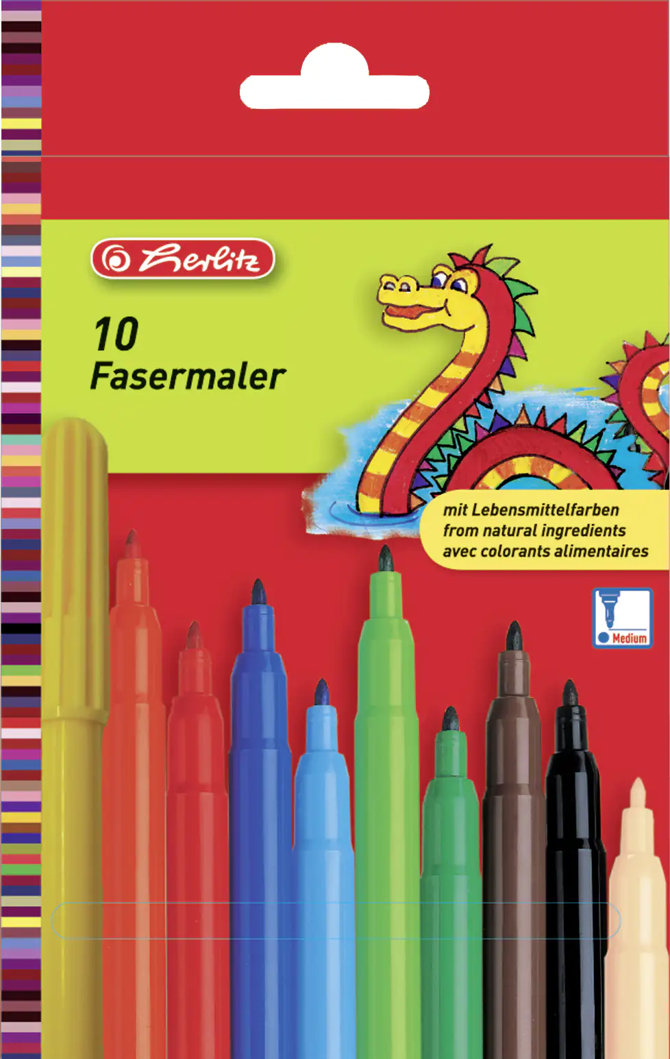 herlitz Fasermaler 10er Set