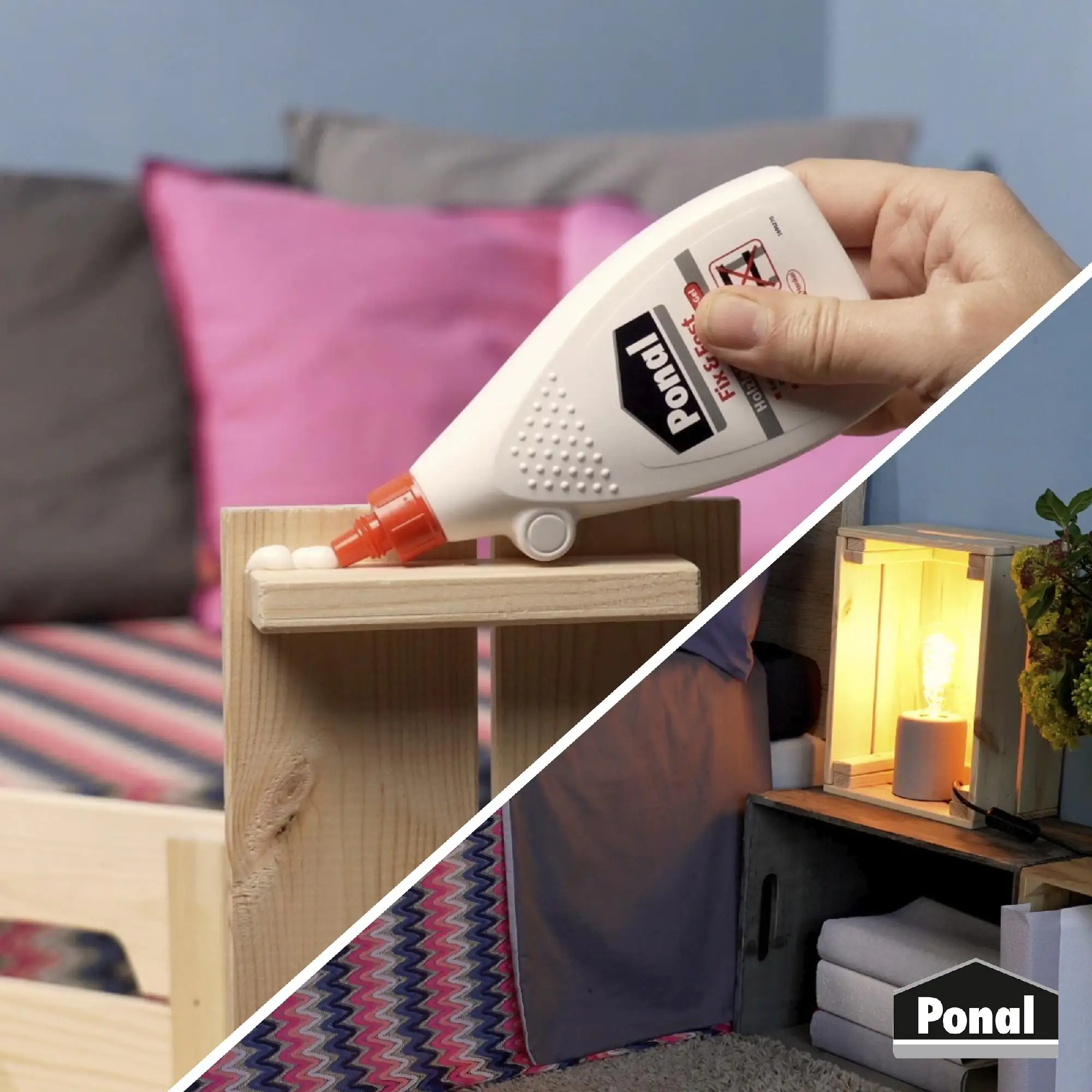 Ponal Holzleim Fix & Fest 200 g Flasche, trocknet transparent Ponal Holzleim Fix & Fest 200 g Flasche, trocknet transparent