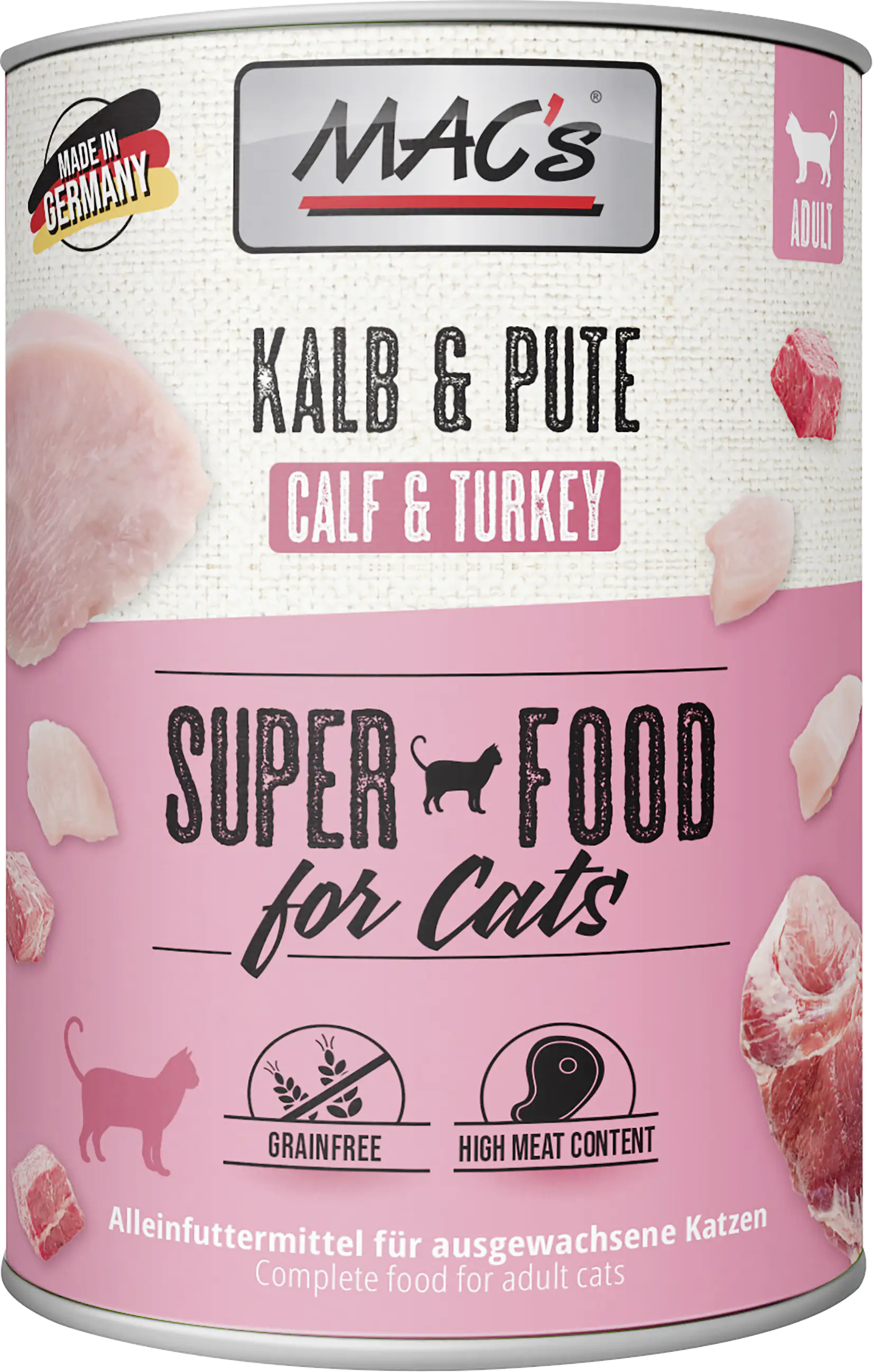 Macs Cat Kalb & Pute 400 g