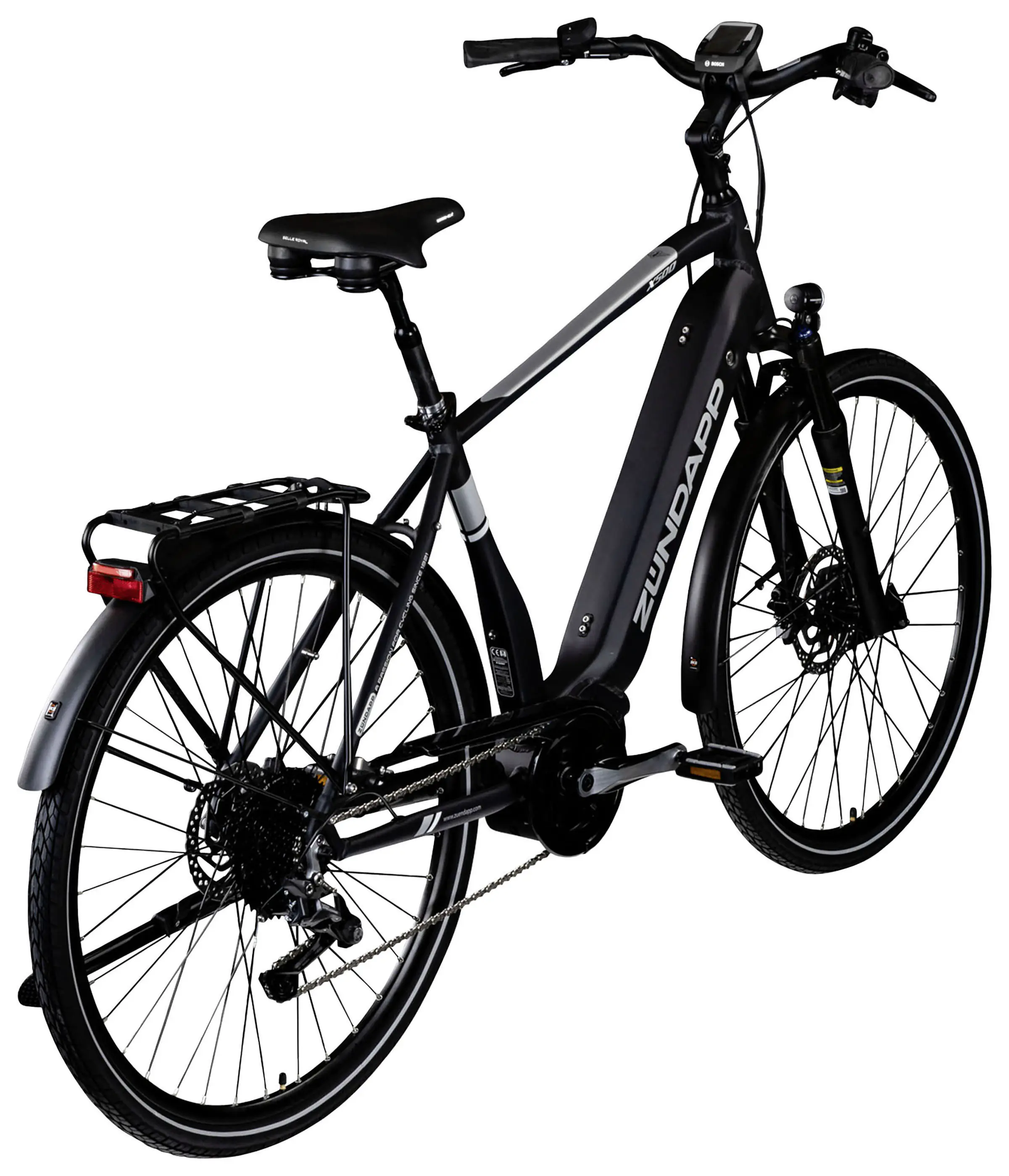 Zündapp E-Bike X500 Trekking 28 Zoll 11-Gang 500 Wh schwarz 