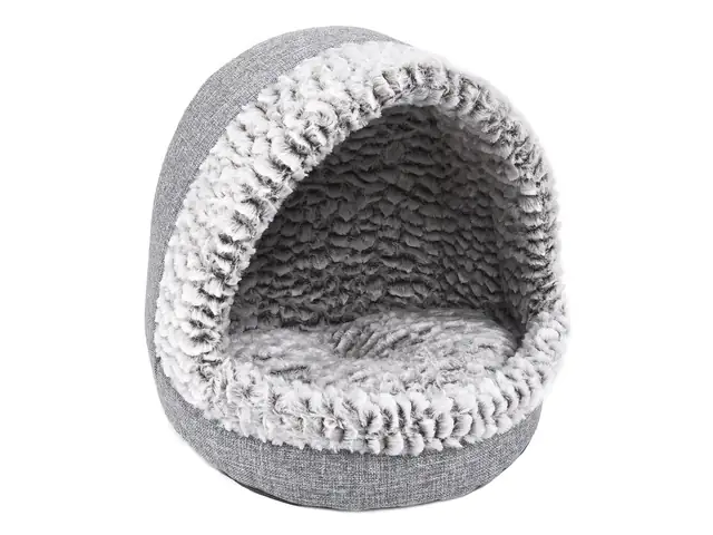 4333692026437 TrendLine Tierbett Jackie rund L 42 x B 45 cm grau