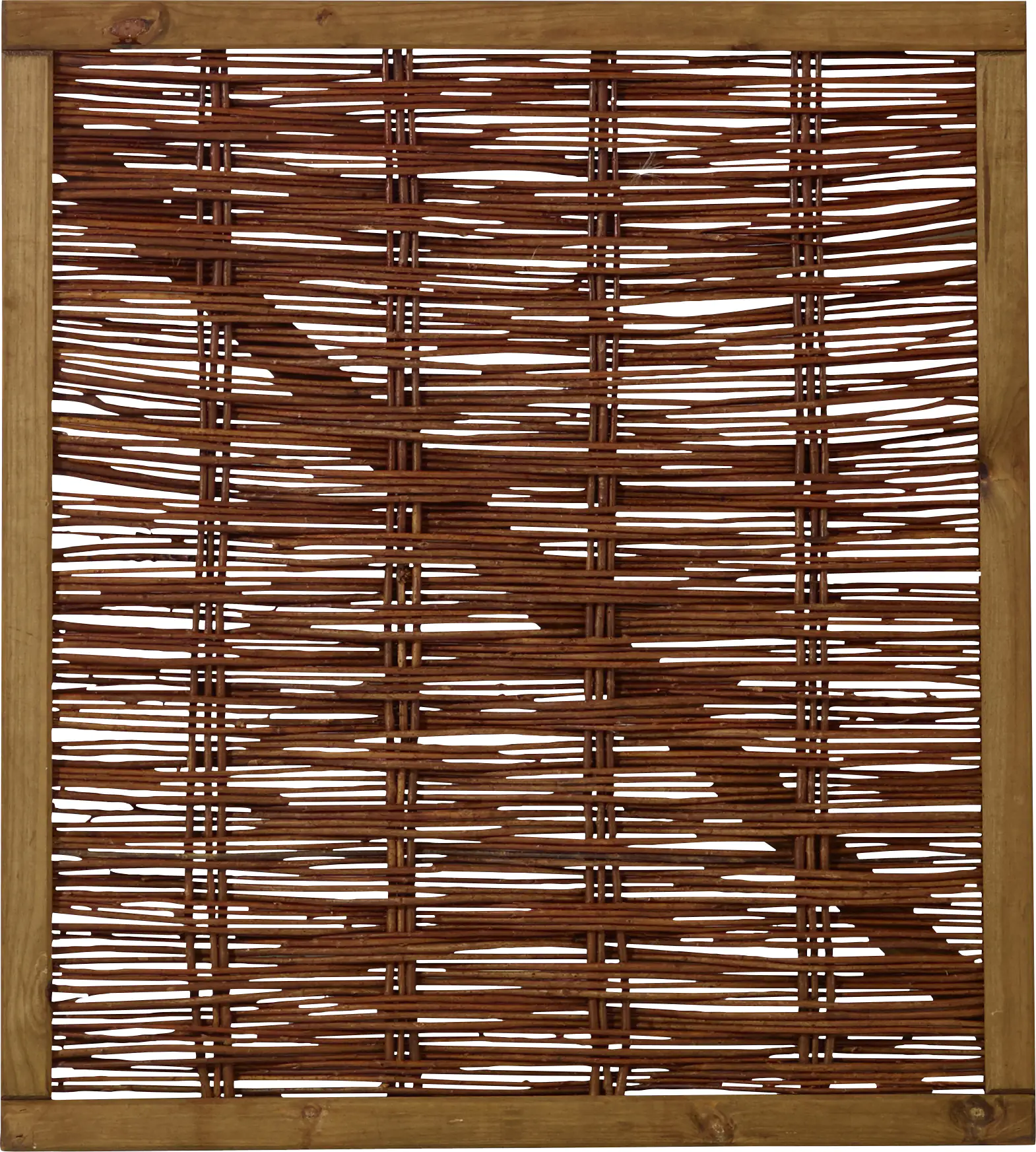 Plus Zauntor Weide mit Rahmen 90 x 100 cm