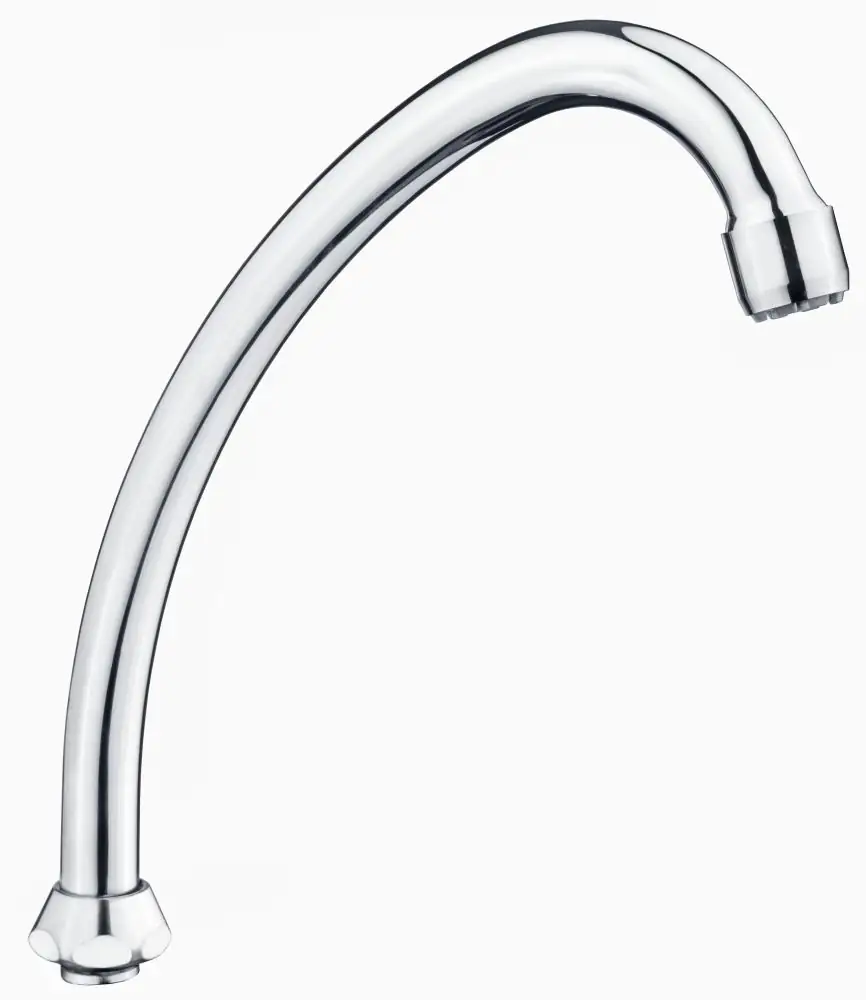 Cornat Rohrauslauf Hu-Form Niederdruck verchromt 18 cm