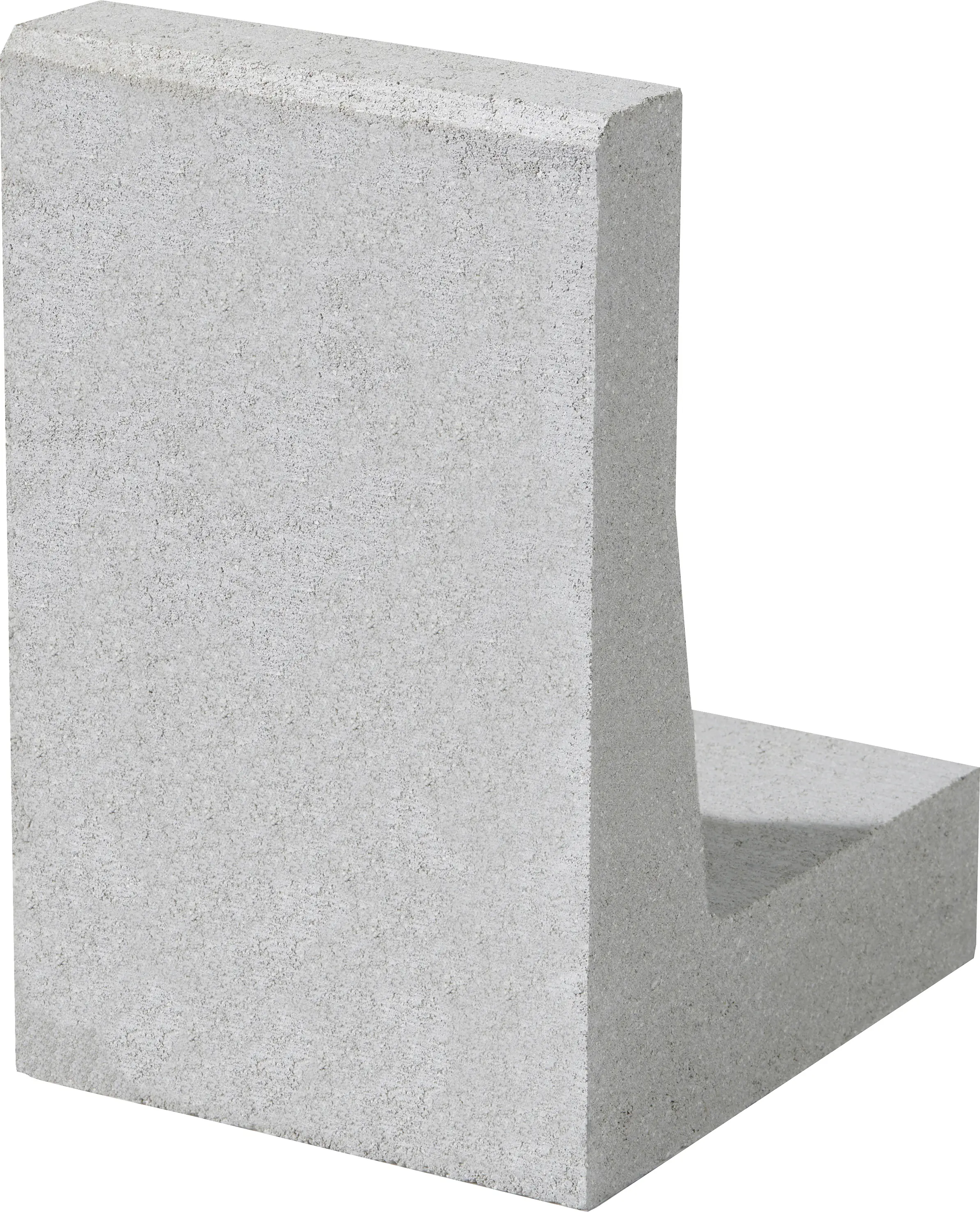 Kann L-Stein Vero 40 x 25 x 30 cm silbergrau Kann L-Stein Vero 40 x 25 x 30 cm silbergrau